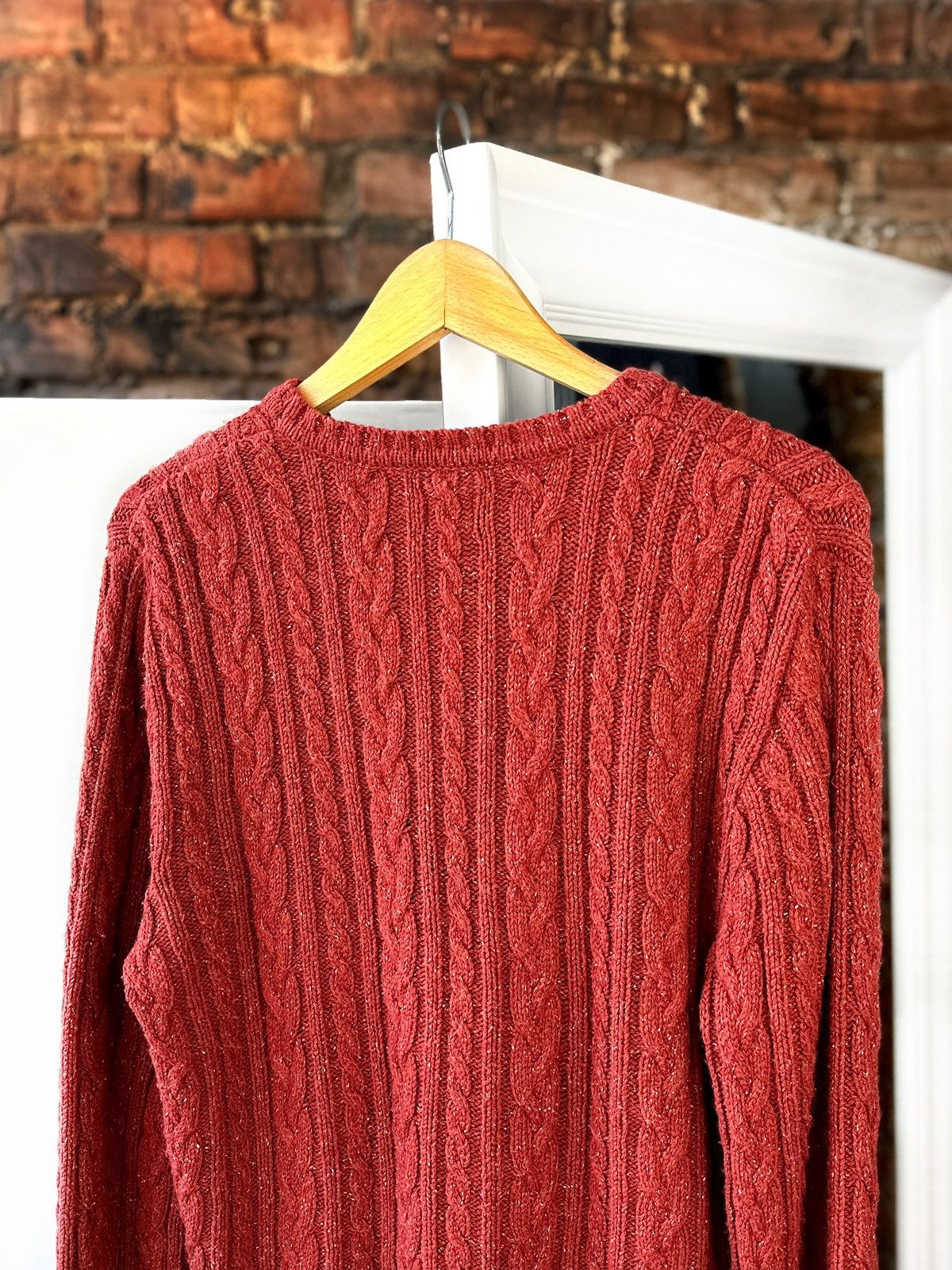 Edwin Men’s Knitt Sweater Edwin Oiler Red Size: S/M Size US S / EU 44-46 / 1 - 4 Thumbnail