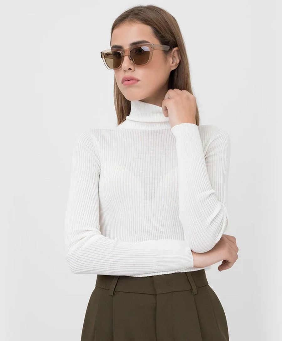 Loro Piana LORO PIANA Roaden clear rectangular sunglasses FAL4920 Size ONE SIZE - 2 Thumbnail