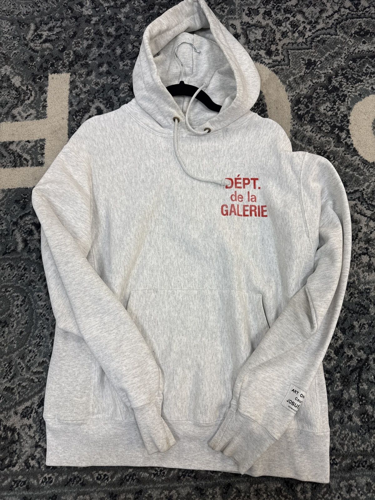 Gallery Dept. Gallery dept og French logo hooded sweatshirt small Size US S / EU 44-46 / 1 - 1 Thumbnail