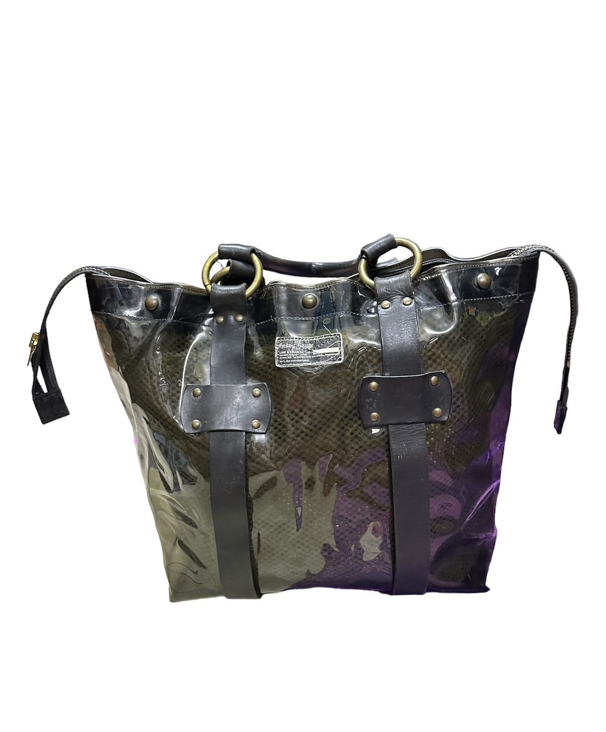Japanese Brand Link & Chain co ltd heavy gouge tote bag Size ONE SIZE - 3 Thumbnail