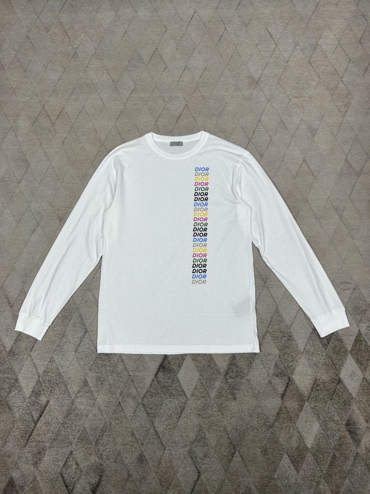 Dior Dior Multi-Color Logo T-Shirt Size XXL Size US XXL / EU 58 / 5 - 1 Thumbnail