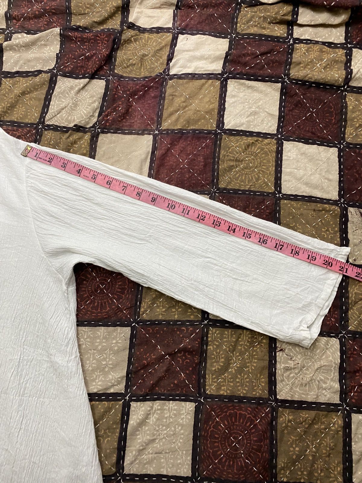 Issey Miyake Plantation Crinkled Cotton Shirt Made in Japan Size US M / EU 48-50 / 2 - 16 Thumbnail