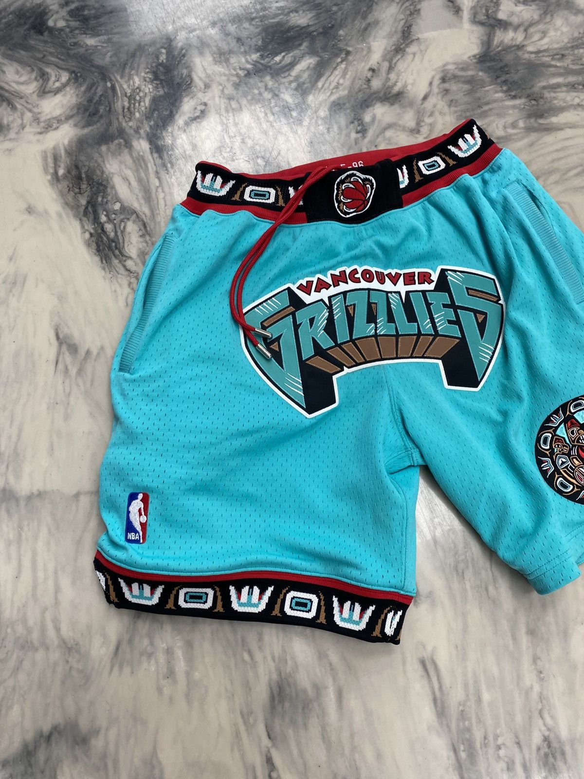 Just Don × Mitchell & Ness Just Don Vancouver grizzlies shorts small away authentic Size US 30 / EU 46 - 3 Thumbnail