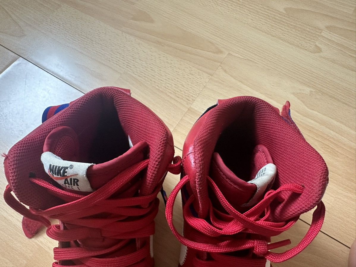 Nike Size 11 - Nike Air Force 1 '07 High Gym Red Size US 11 / EU 44 - 4 Thumbnail