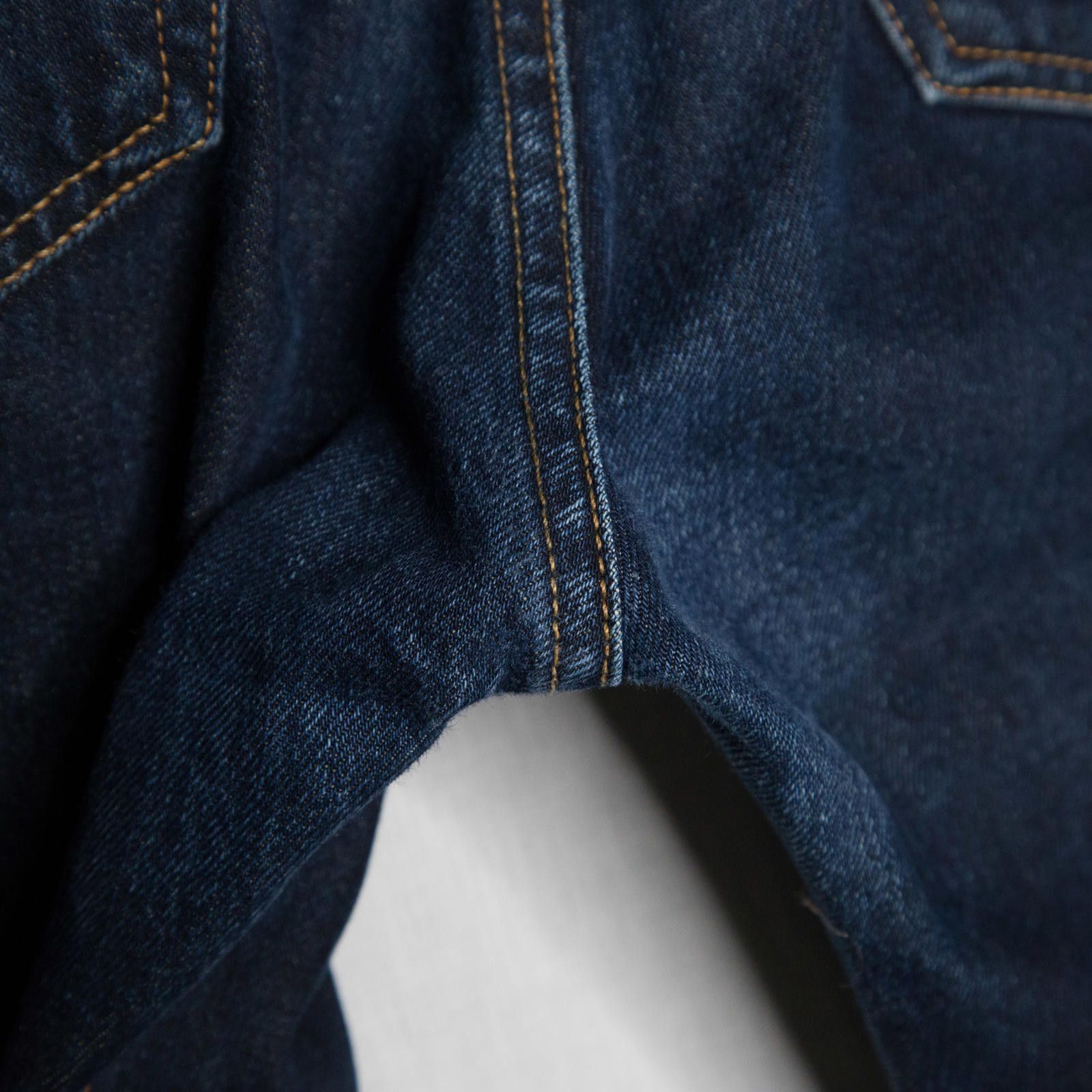 Levi's Levi's x J Crew 501 Dark Blue Denim Selvedge Jeans 32 x 32 Size US 32 / EU 48 - 6 Thumbnail
