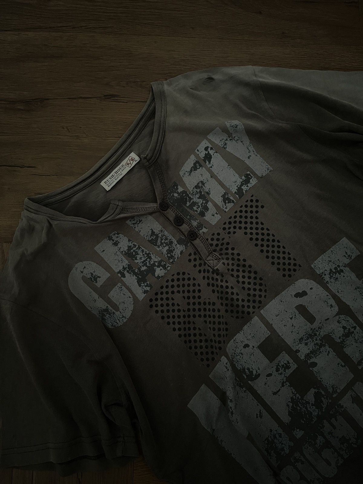 PPFM Y2K Distressed Washed Graphic Tee • Rush HouseM Style Size US XL / EU 56 / 4 - 4 Thumbnail