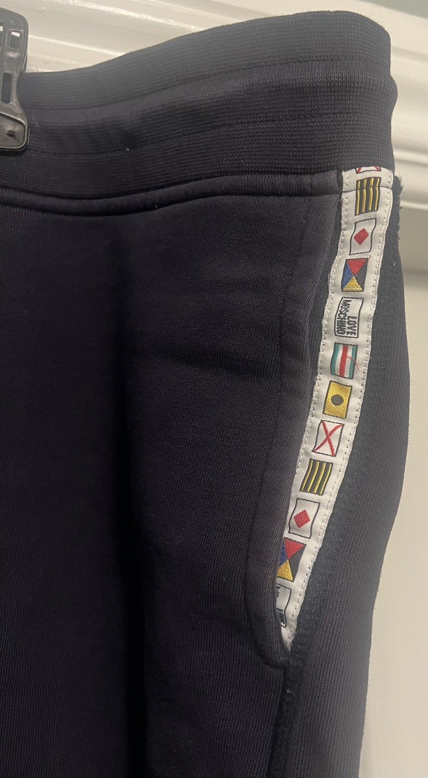 Moschino Authentic Love Moschino flags shorts navy XXL Size US 44 / EU 60 - 6 Thumbnail