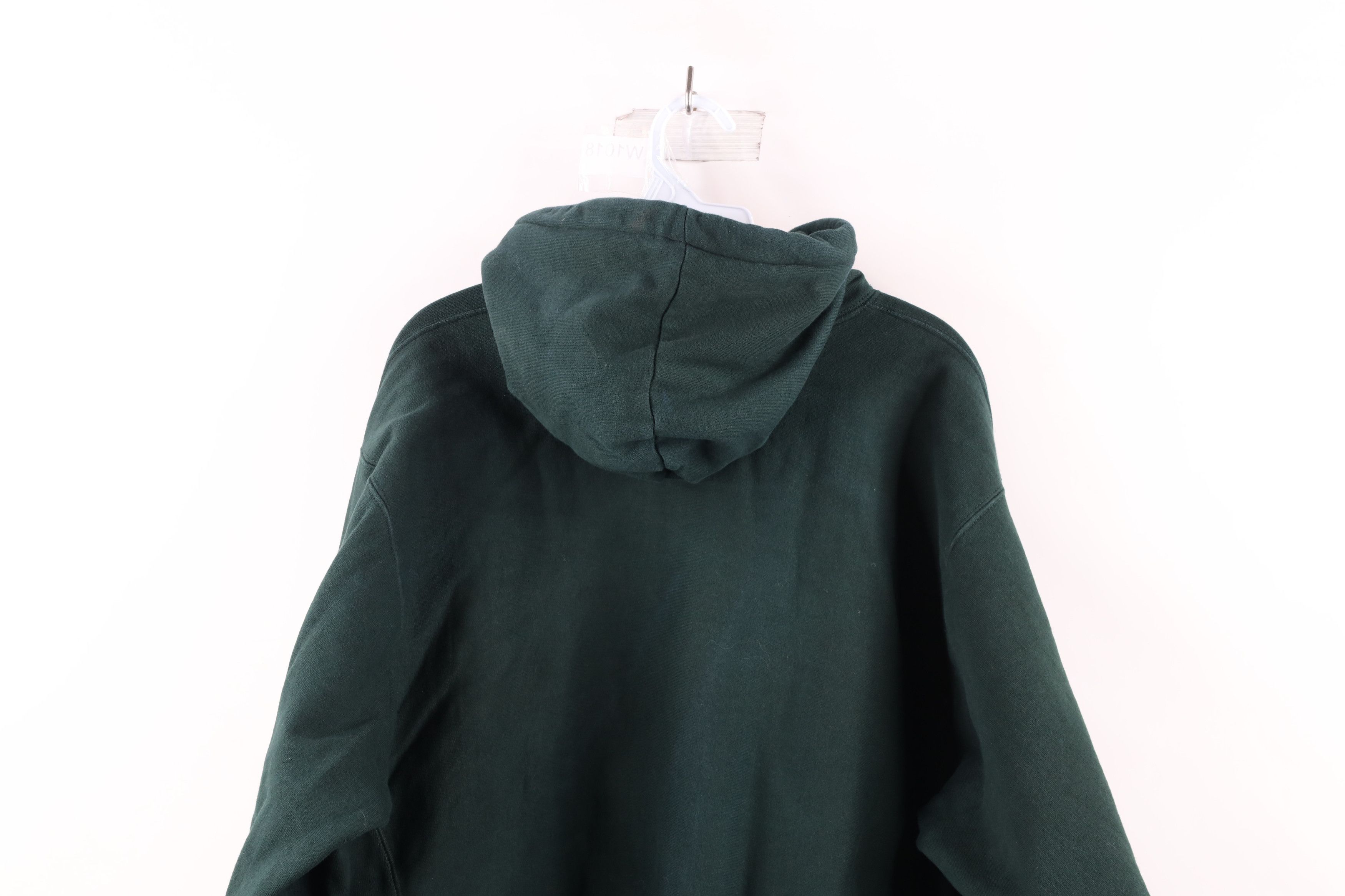Vintage Vintage 90s Michigan State University Hoodie Sweatshirt Size ONE SIZE - 13 Thumbnail