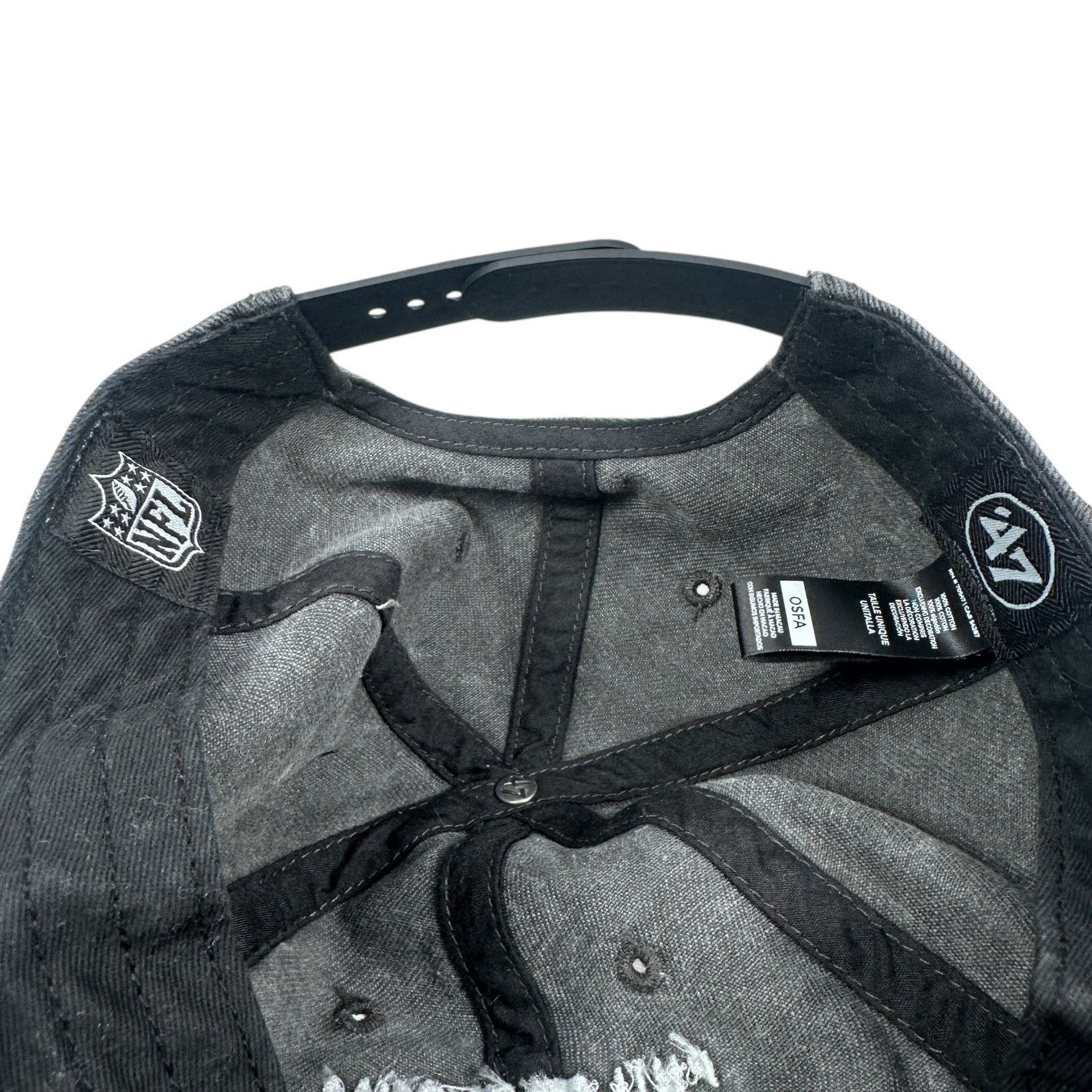 Other Philadelphia Eagles Denim Hat Men's Charcoal Gray Green '47 Size ONE SIZE - 7 Thumbnail
