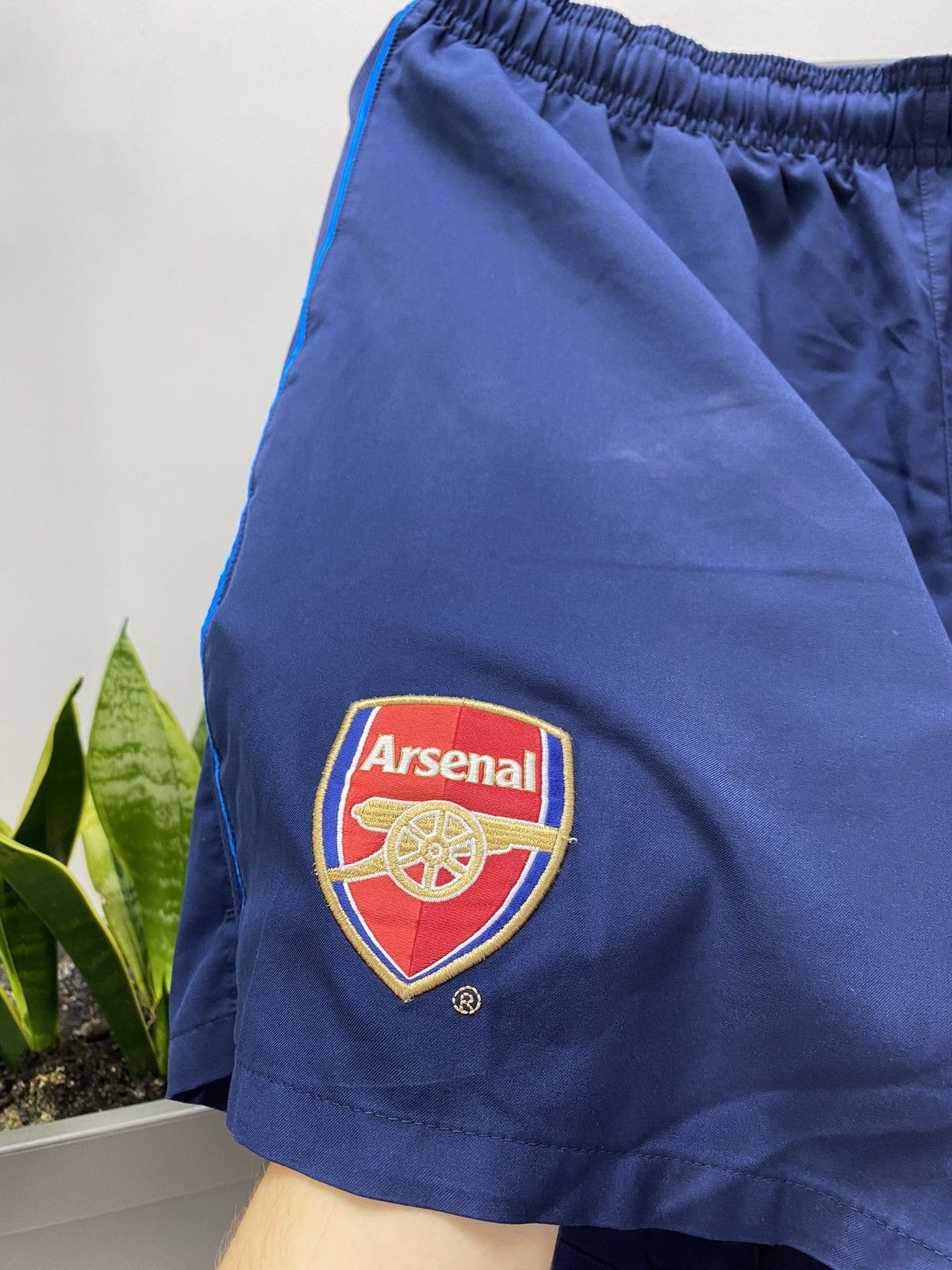 Nike × Vintage Nike Arsenal 2009 2010 Soccer Shorts Football Size US 36 / EU 52 - 11 Thumbnail