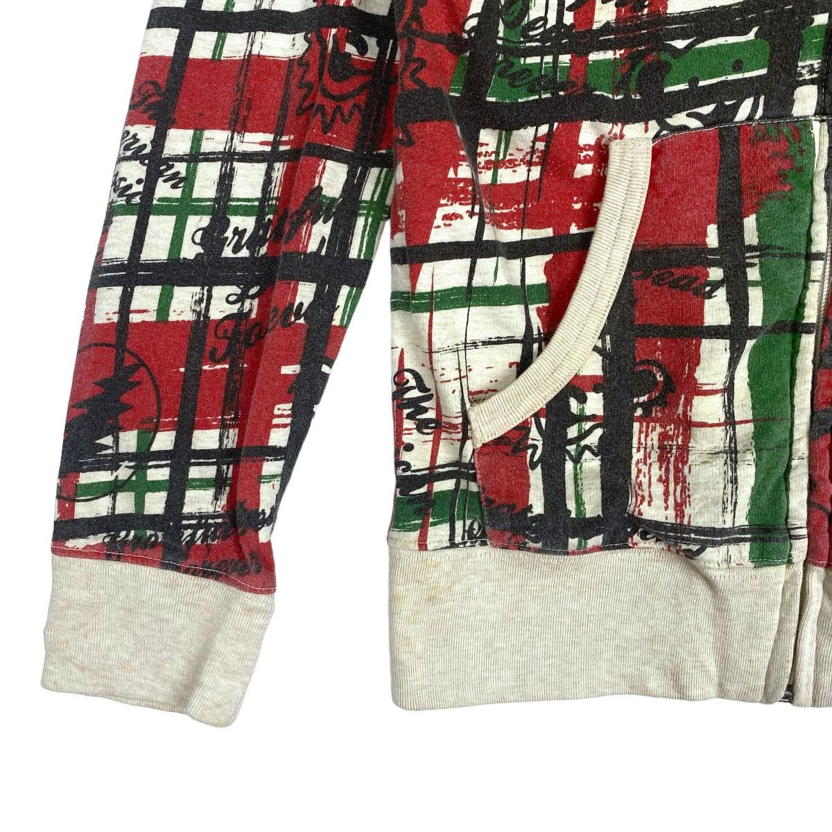 Designer × Vintage Grateful Dead Hoodie Full Print Sweatshirt Pull Over Jumper Size US M / EU 48-50 / 2 - 6 Thumbnail