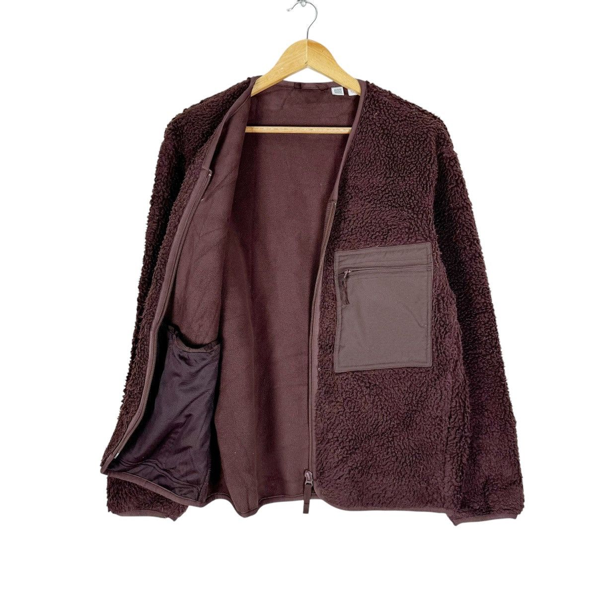 Lemaire × Uniqlo ❄️UNIQLO BSH DEEP PILE FLEECE RETRO X JACKET Size US M / EU 48-50 / 2 - 7 Thumbnail