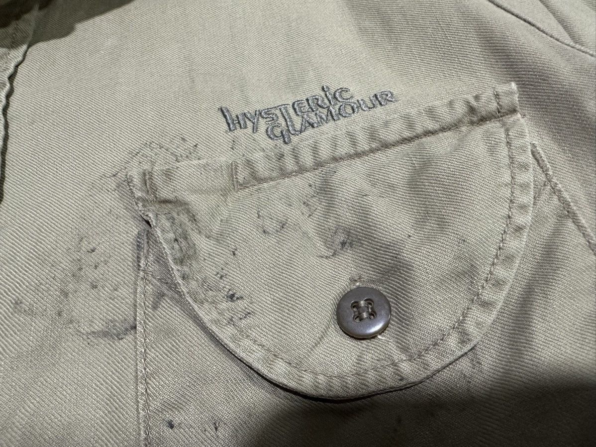 Hysteric Glamour 🔥Vintage Hysteric Glamour Military Shirt US Army Field WWII Size US L / EU 52-54 / 3 - 5 Thumbnail
