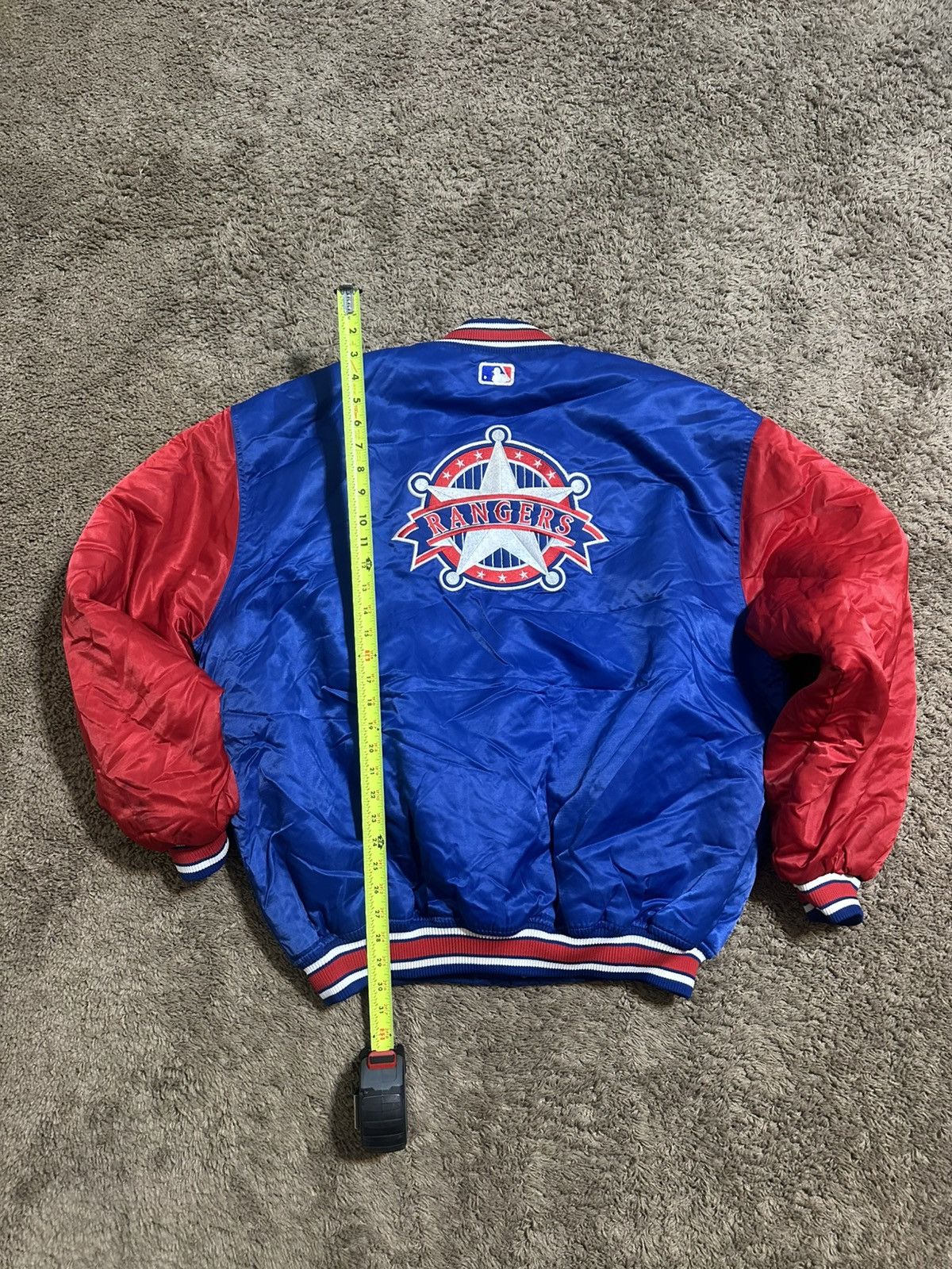 MLB Vintage MLB Starter Texas Rangers jacket 00s size 2XL Size US XXL / EU 58 / 5 - 8 Thumbnail