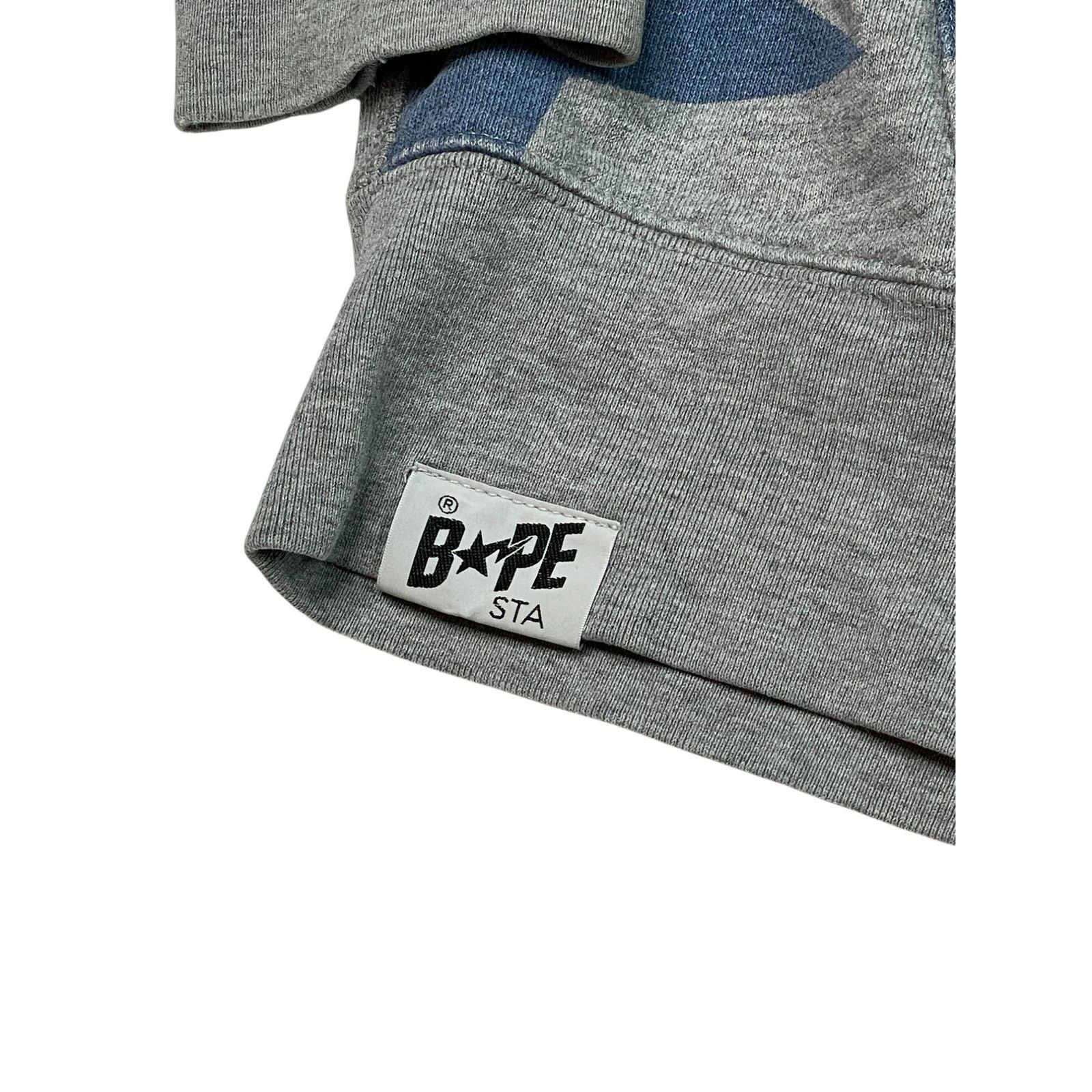 Bape BAPE BAPESTA Zip Up Grey & Blue Stars Size US M / EU 48-50 / 2 - 2 Thumbnail