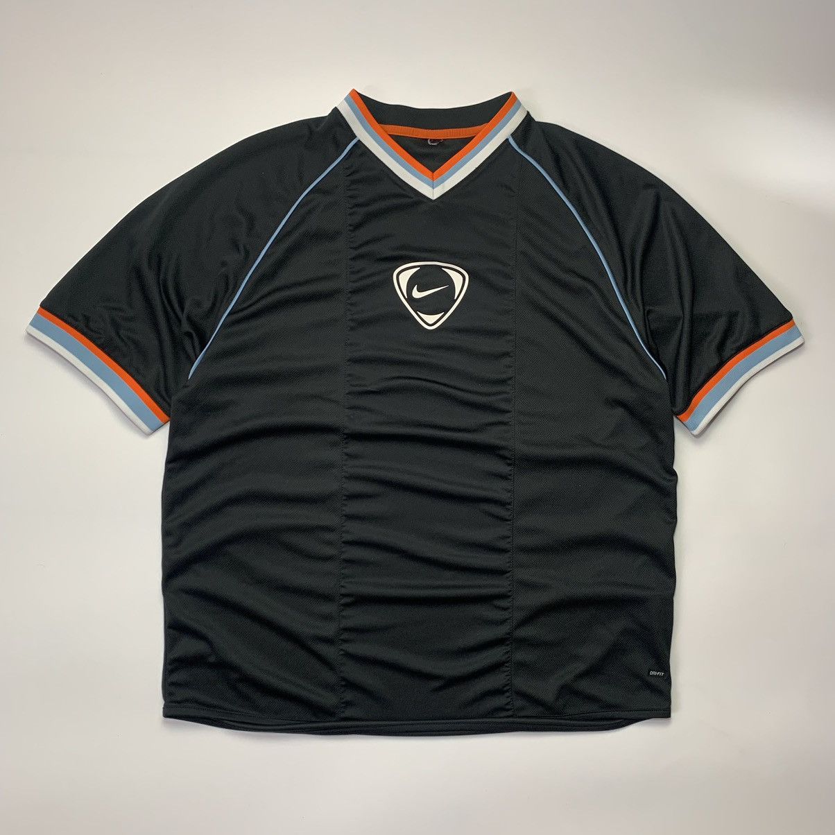 Other 🎩90’s NIKE TEAM RETRO BIG SWOOSH CENTRAL LOGO DRIFIT TEE Y2K Size US L / EU 52-54 / 3 - 1 Thumbnail
