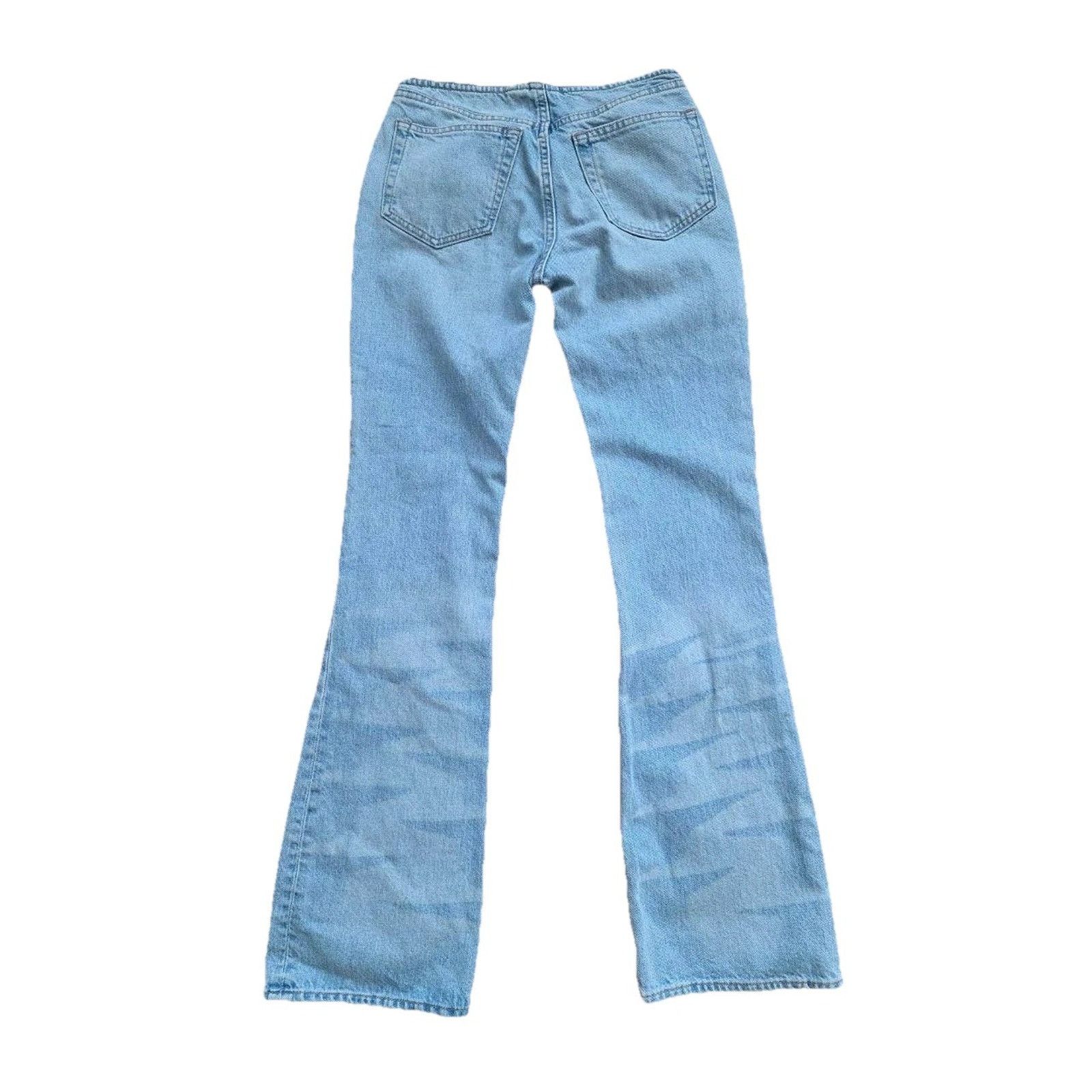 Weekday Weekday Ultra LowJeans Light Wash Sz 24 A001615 Size 24" / US 00 / IT 34 - 4 Thumbnail