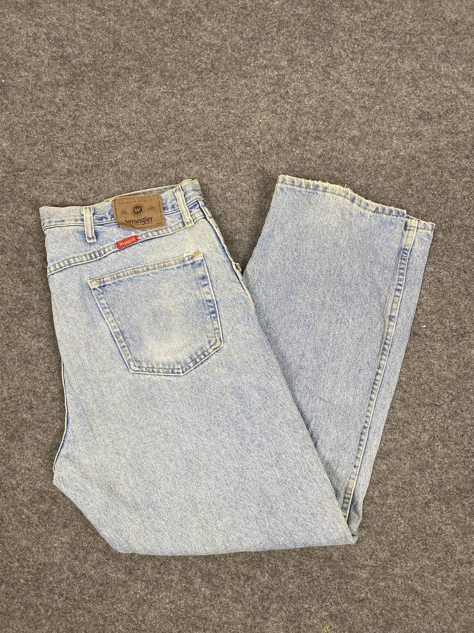 Wrangler vintage wrangler regular fit distressed denim Size US 40 / EU 56 - 2 Thumbnail