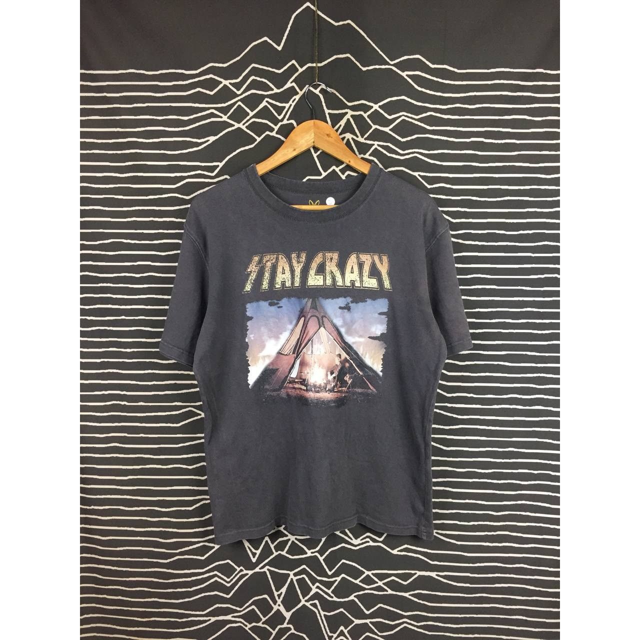 Japanese Brand DOD Outdoor Brand Stay Crazy Camping Gear Tee Size US M / EU 48-50 / 2 - 2 Thumbnail