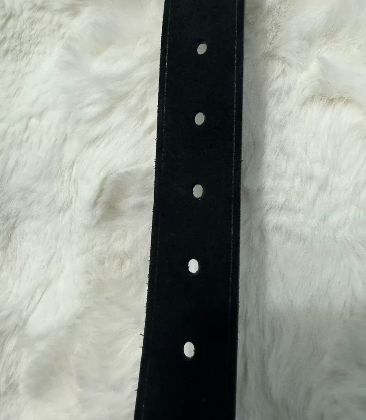Saint Laurent Paris Saint Laurent brand new silver buckle logo belt Size ONE SIZE - 6 Thumbnail