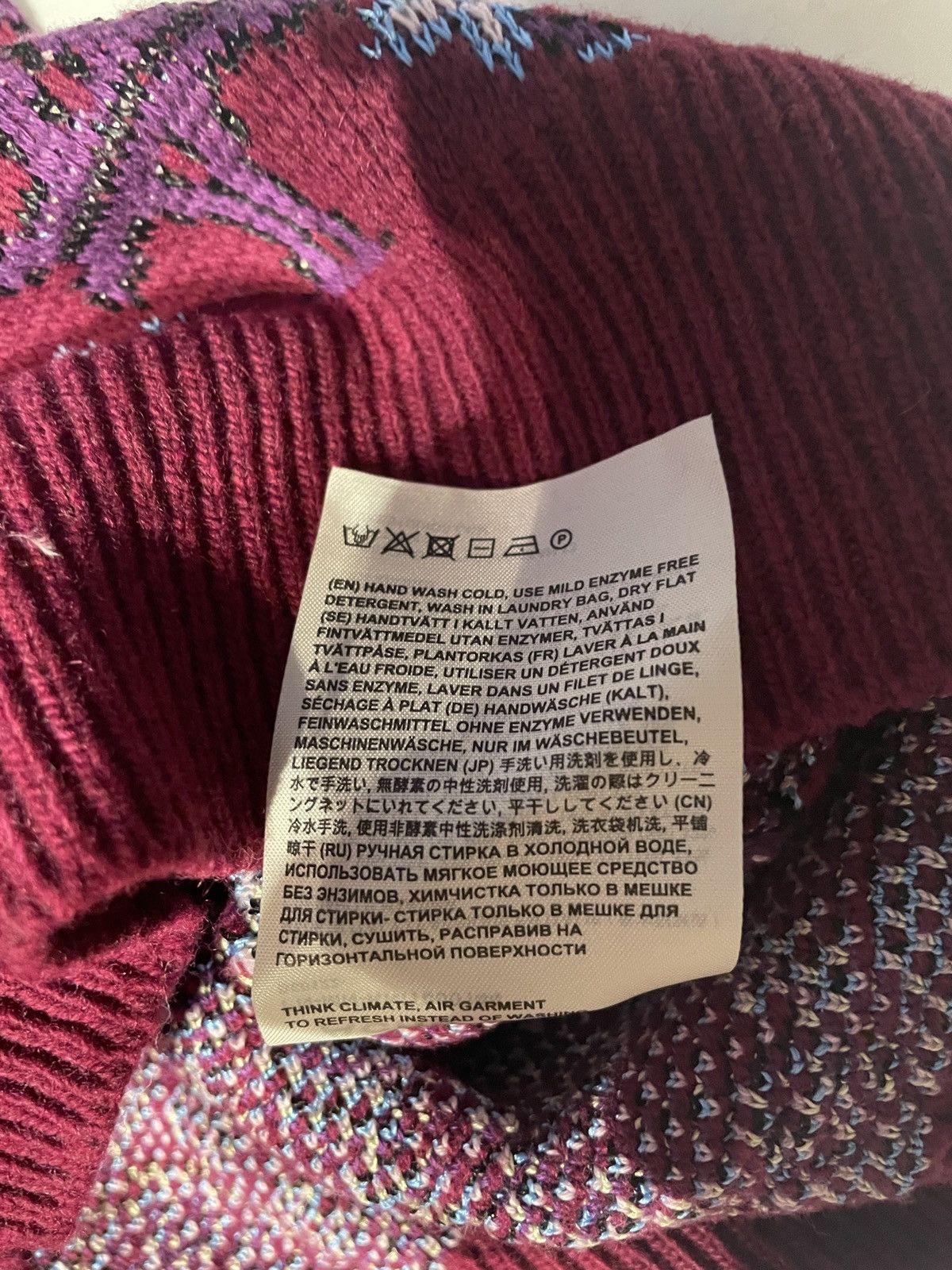 Acne Studios Jacquard Knit Sweater Size US L / EU 52-54 / 3 - 7 Thumbnail