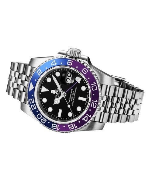 Bape A BATHING APE TYPE 2 BAPEX #1 M Analog Watch Blue / Purple