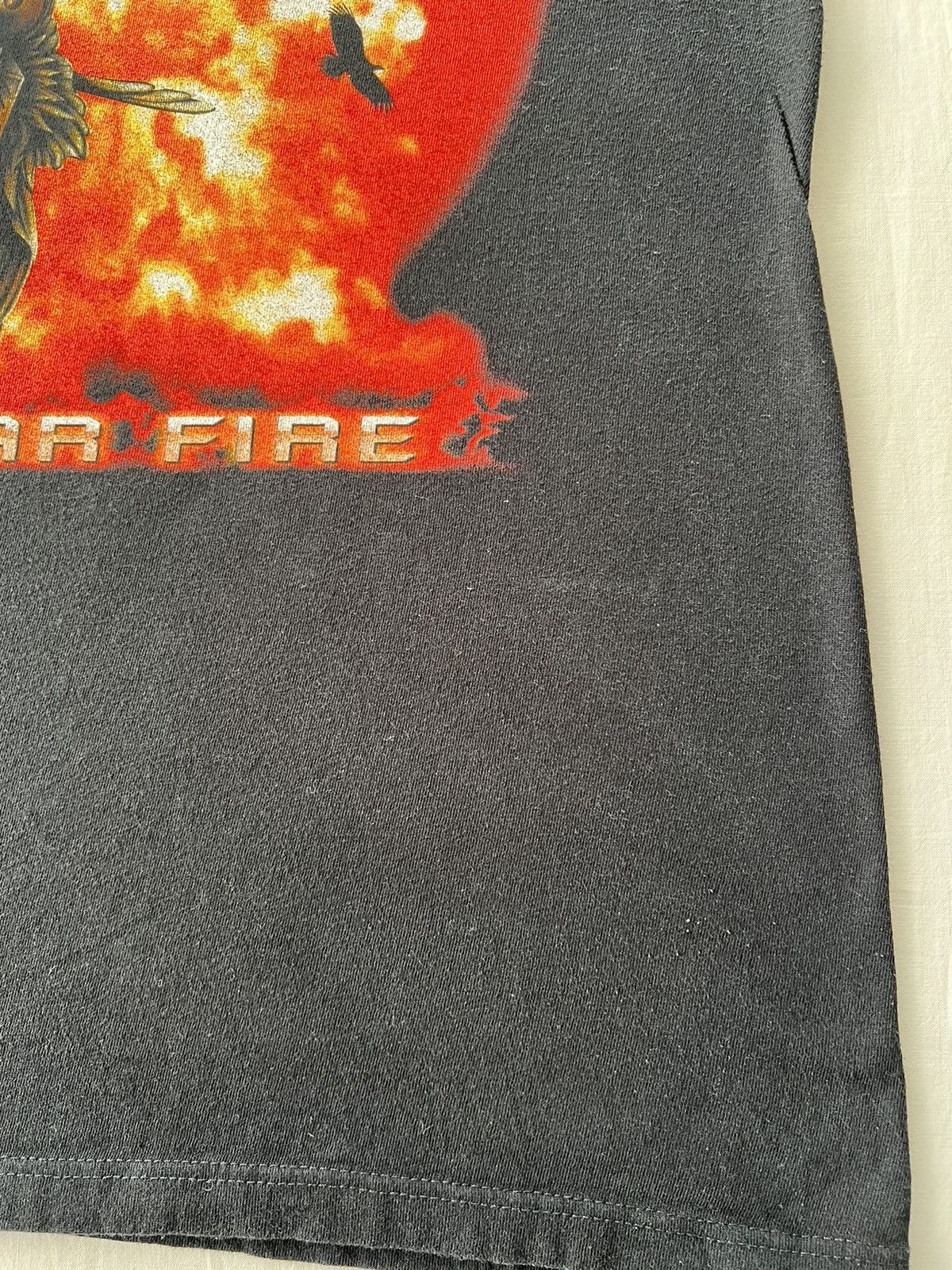 Band Tees Vintage 2001 Primal Fear Nuclear Fire Metal Band Long Sleeve Size US L / EU 52-54 / 3 - 9 Thumbnail