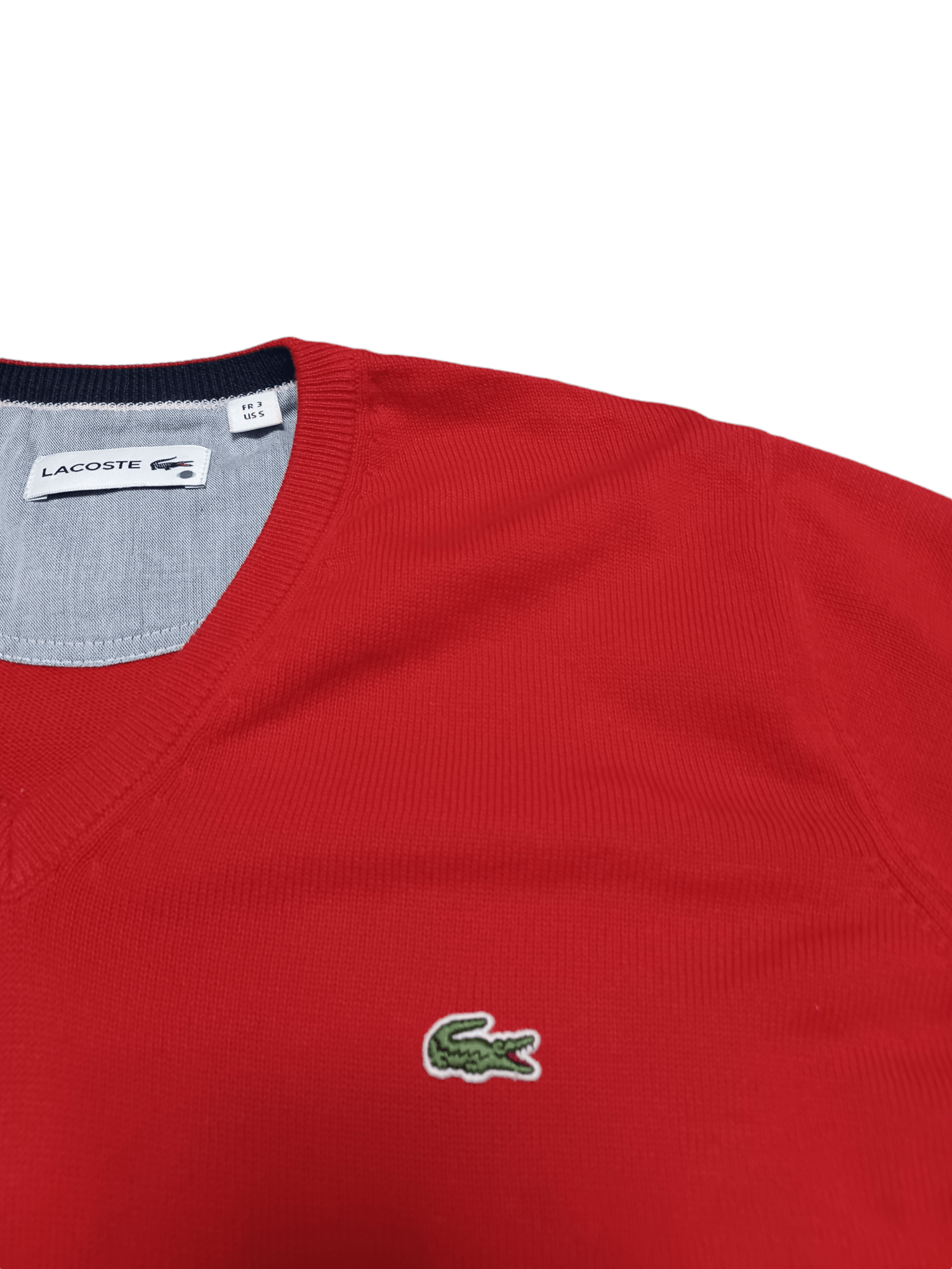 Lacoste LACOSTE VINTAGE COTTON SWEATER OLDMONEY LUXURY Size US S / EU 44-46 / 1 - 2 Thumbnail