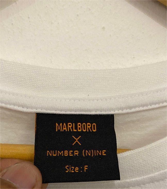 Japanese Brand × Number (N)ine Number (N)ine X Marlboro White Shirt Size US M / EU 48-50 / 2 - 5 Thumbnail