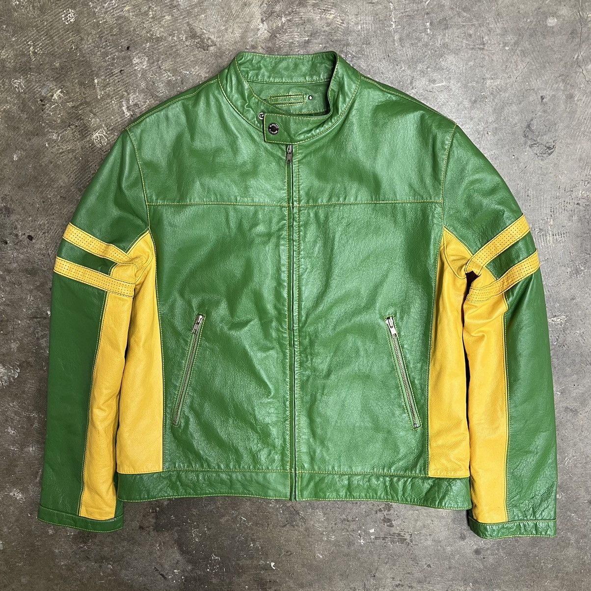 Vintage × Wilsons Leather Vintage Wilsons Leather Cafe Racer Jacket ...