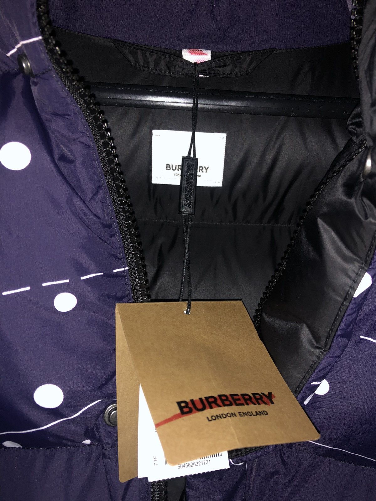 Burberry × Designer Burberry geometric puffer jacket Size US M / EU 48-50 / 2 - 6 Thumbnail