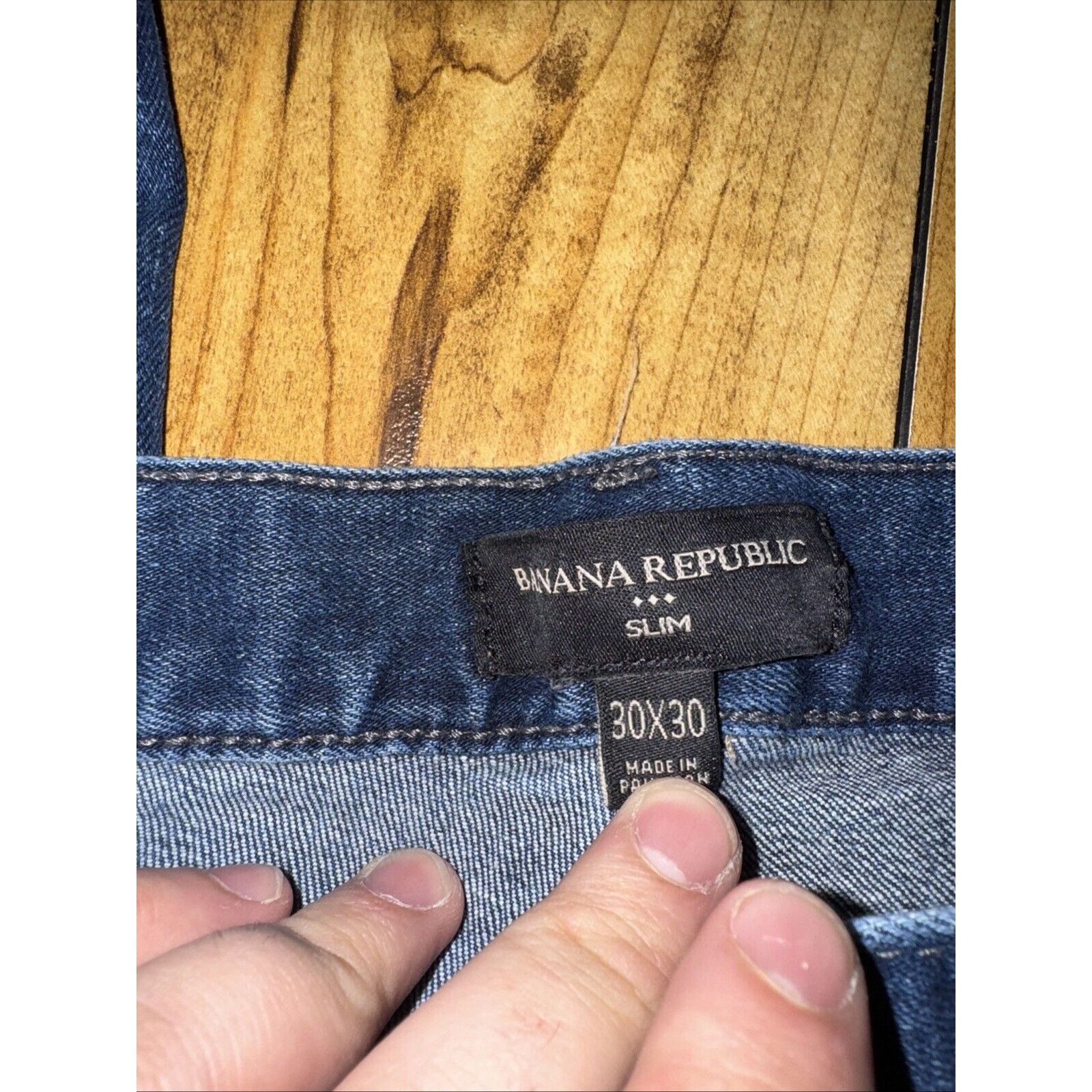 Banana Republic Banana Republic Slim Denim Jeans Blue 30x25 Measured Size US 30 / EU 46 - 5 Thumbnail