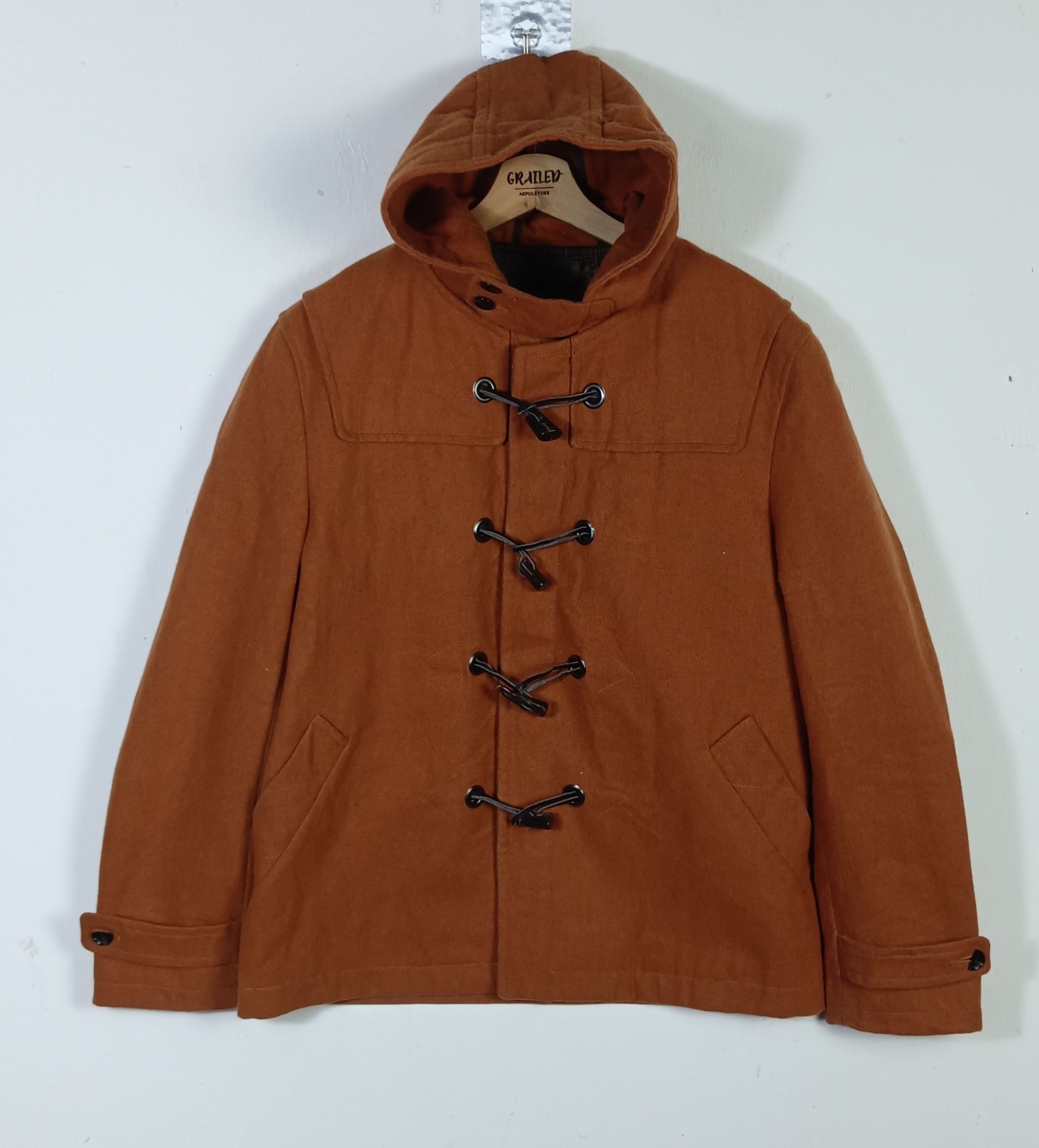 Boycott Vintage🇯🇵🔥 Boycott Duffle Coat Wool Jacket Size US L / EU 52-54 / 3 - 1 Thumbnail