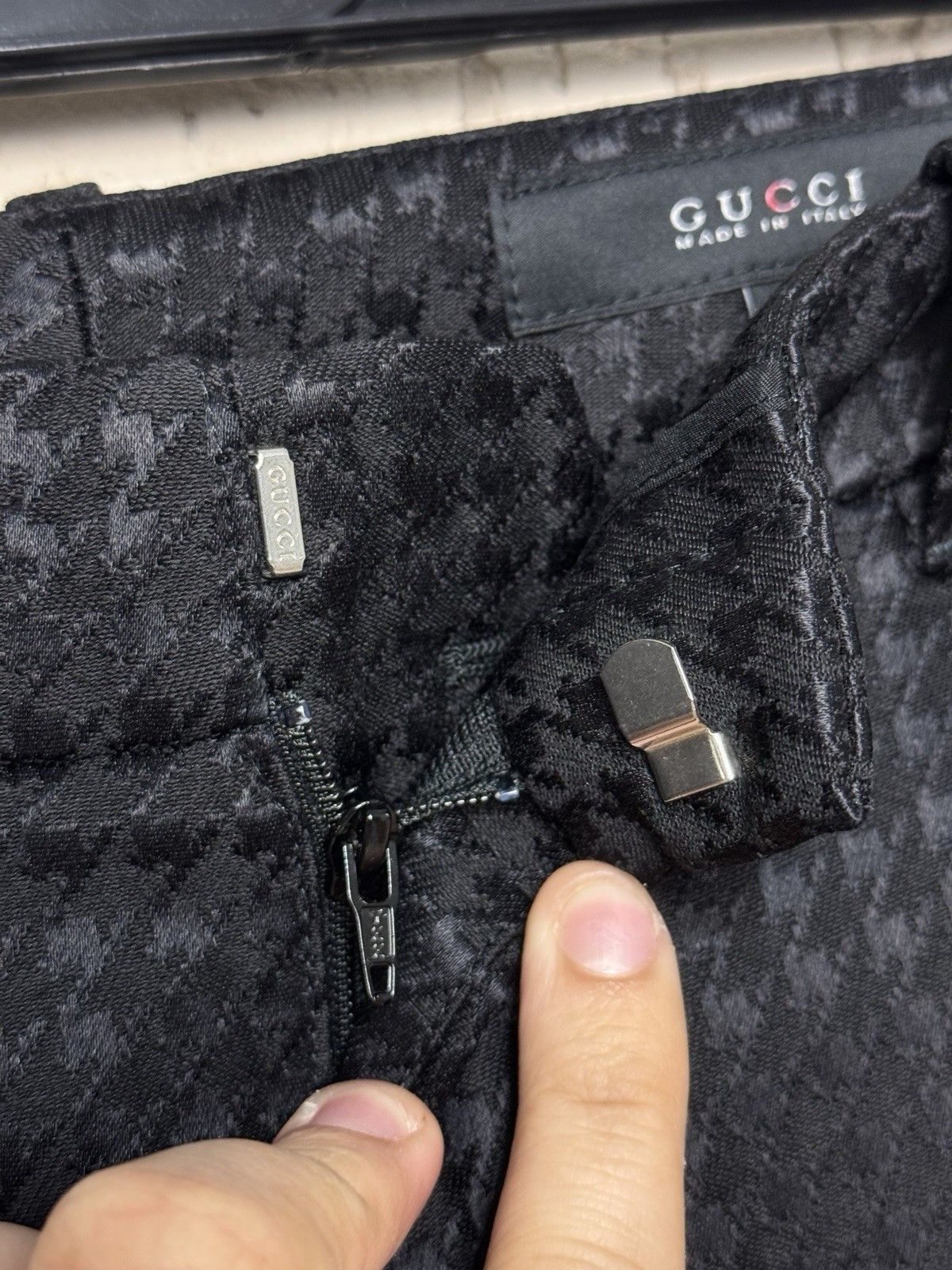 Gucci Gucci Womens Low Rise Slim Fit Dress Pants Authentic Wool Size 27" / US 4 / IT 40 - 5 Thumbnail