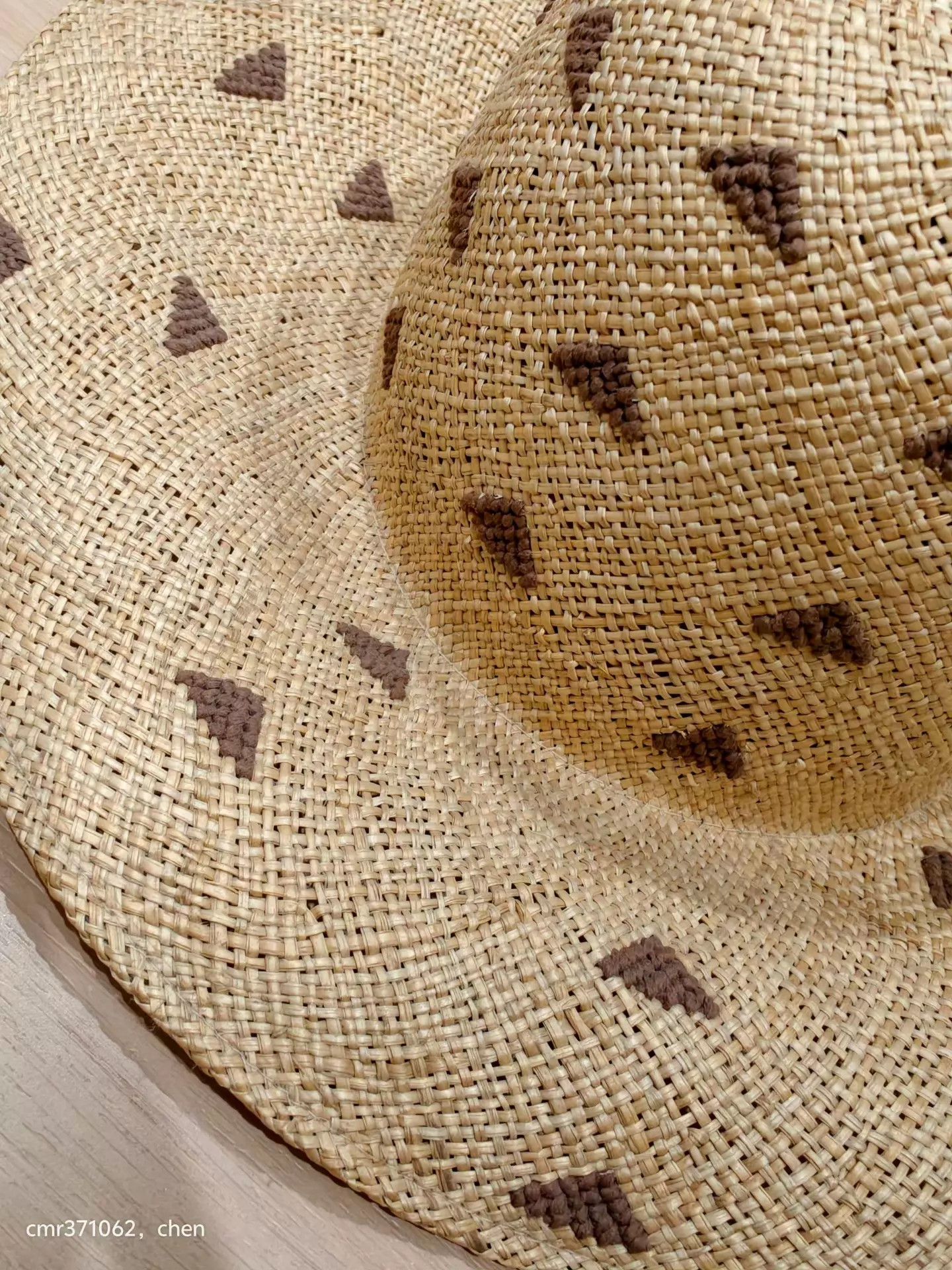 Visvim VISVIM 15SS Handwoven Mud-Dyed Straw Hat SM RARE Size ONE SIZE - 3 Thumbnail