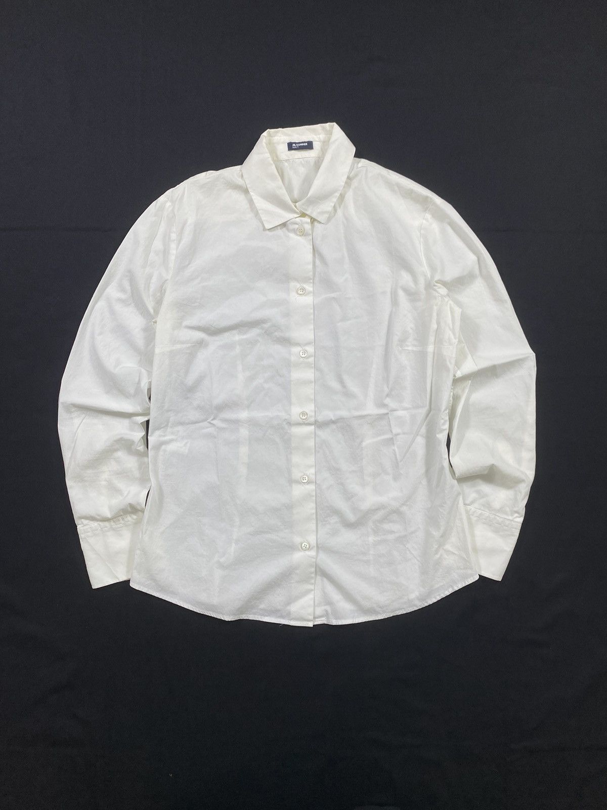 Jil Sander Jil Sander White Button Up Shirt Size US S / EU 44-46 / 1 - 1 Thumbnail