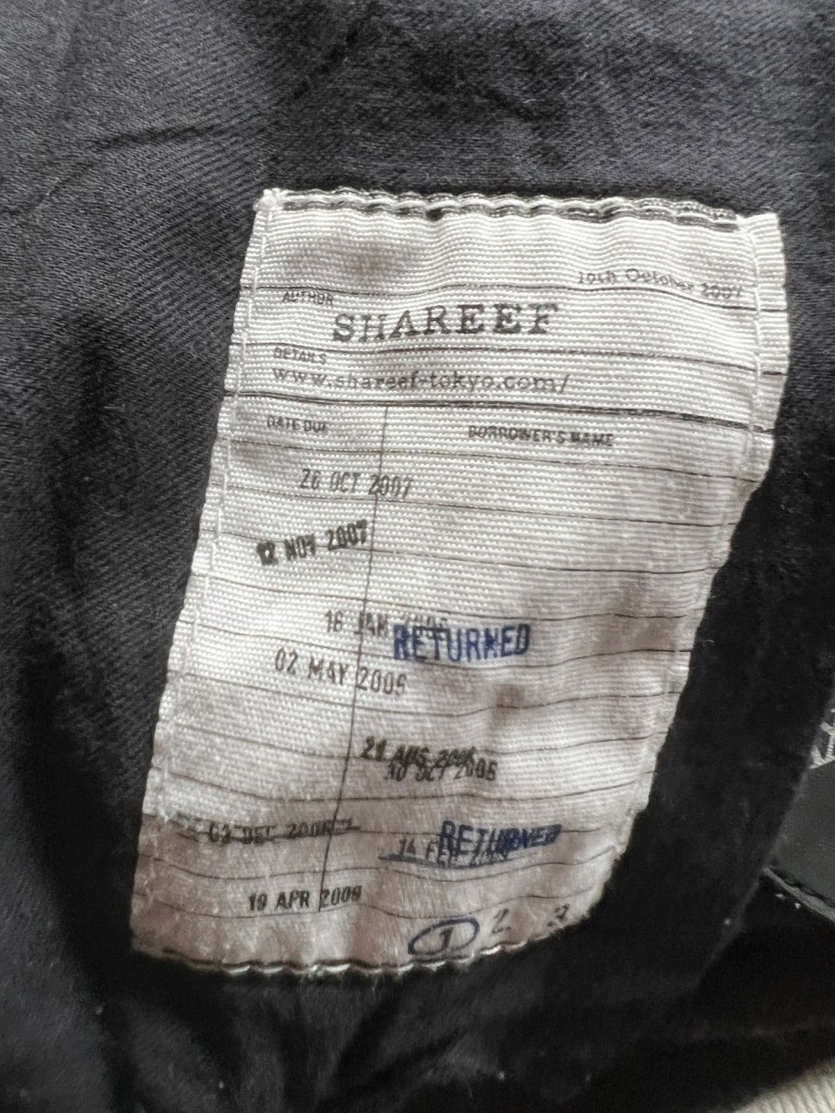 SHAREEF Vintage Shareef Japan All Printed Denim Jeans Size US 29 - 21 Thumbnail