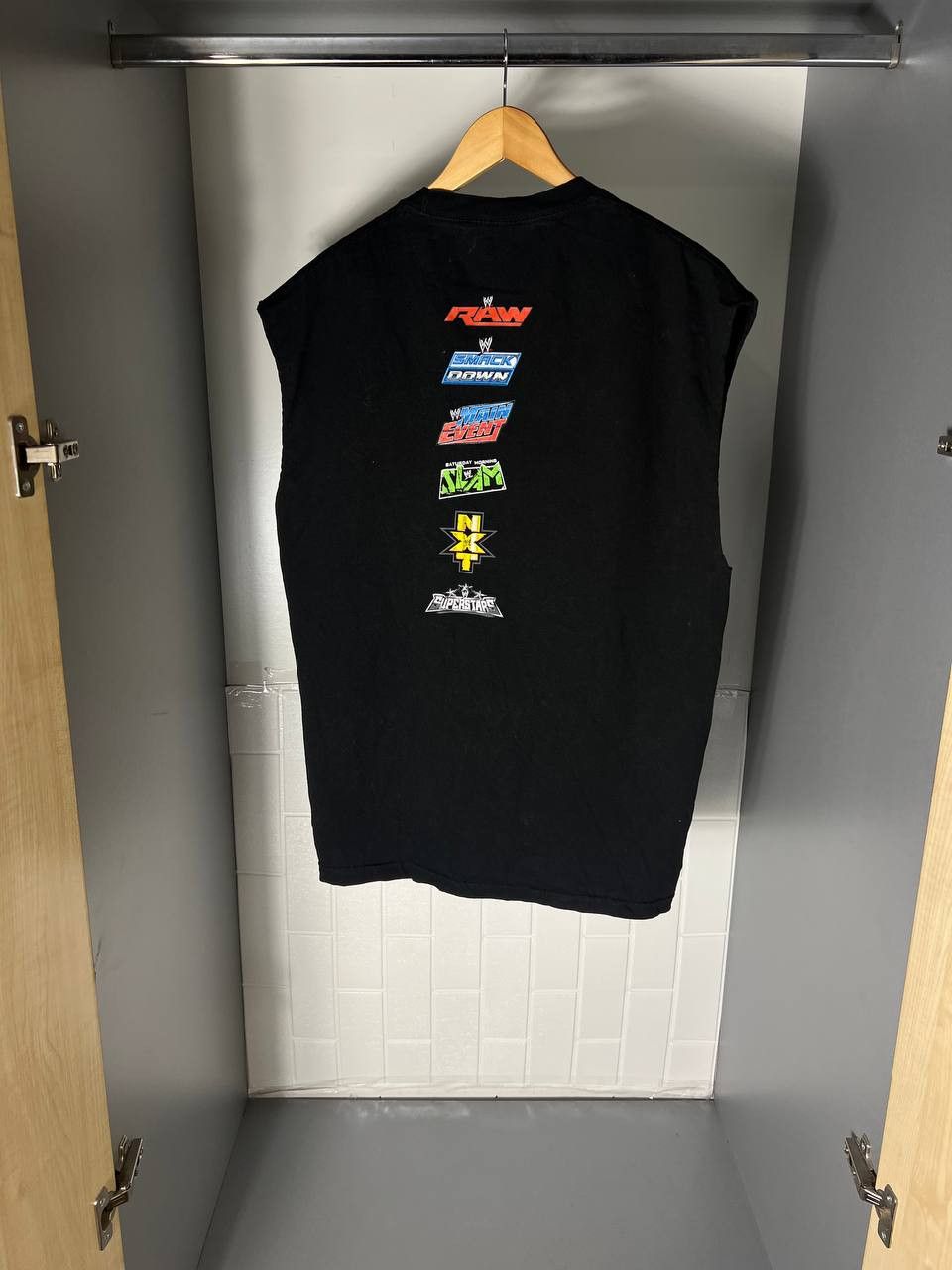 WWE VINTAGE WRESTLING WWE T-SHIRT WWF RETRO Y2K 90s USA Size US XL / EU 56 / 4 - 6 Thumbnail
