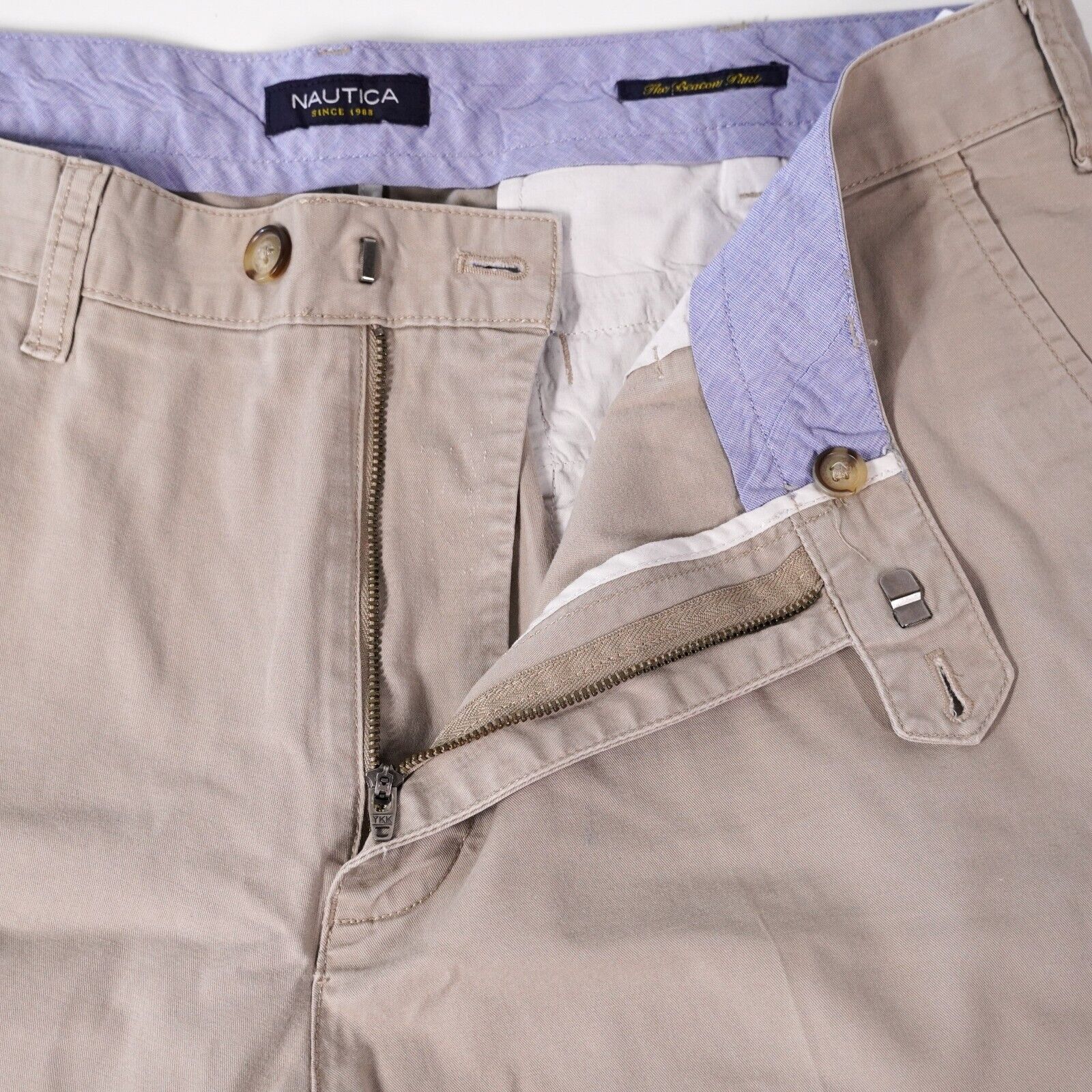 Nautica Nautica Cotton Trouser Straight Slacks Casual Khaki Pants Size US 36 / EU 52 - 7 Thumbnail