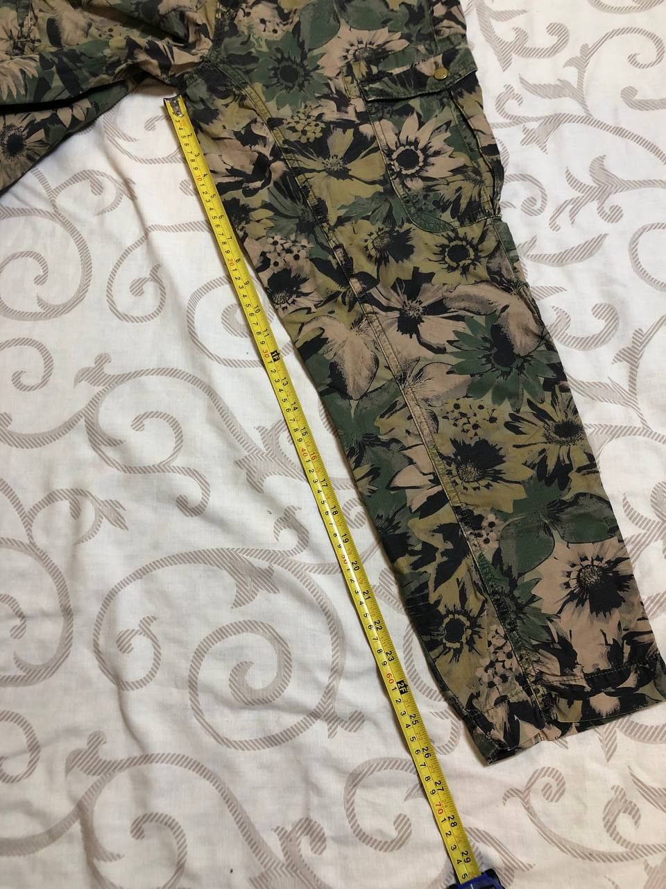 Miss Sixty Miss Sixty Floral Camo Cargo Pants Y2K Archive Size 33" - 4 Thumbnail