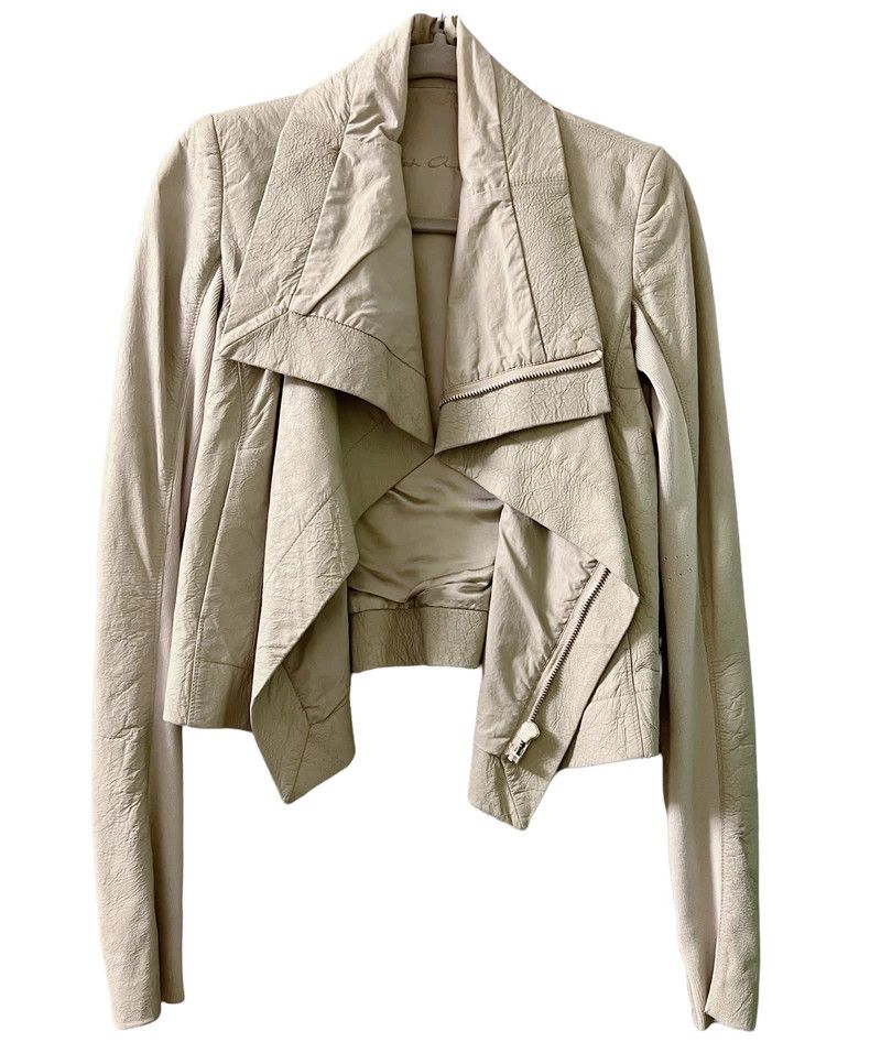 Rick Owens Rick Owens Leather Jacket in Nearly New Condition Size US S / EU 44-46 / 1 - 1 Thumbnail