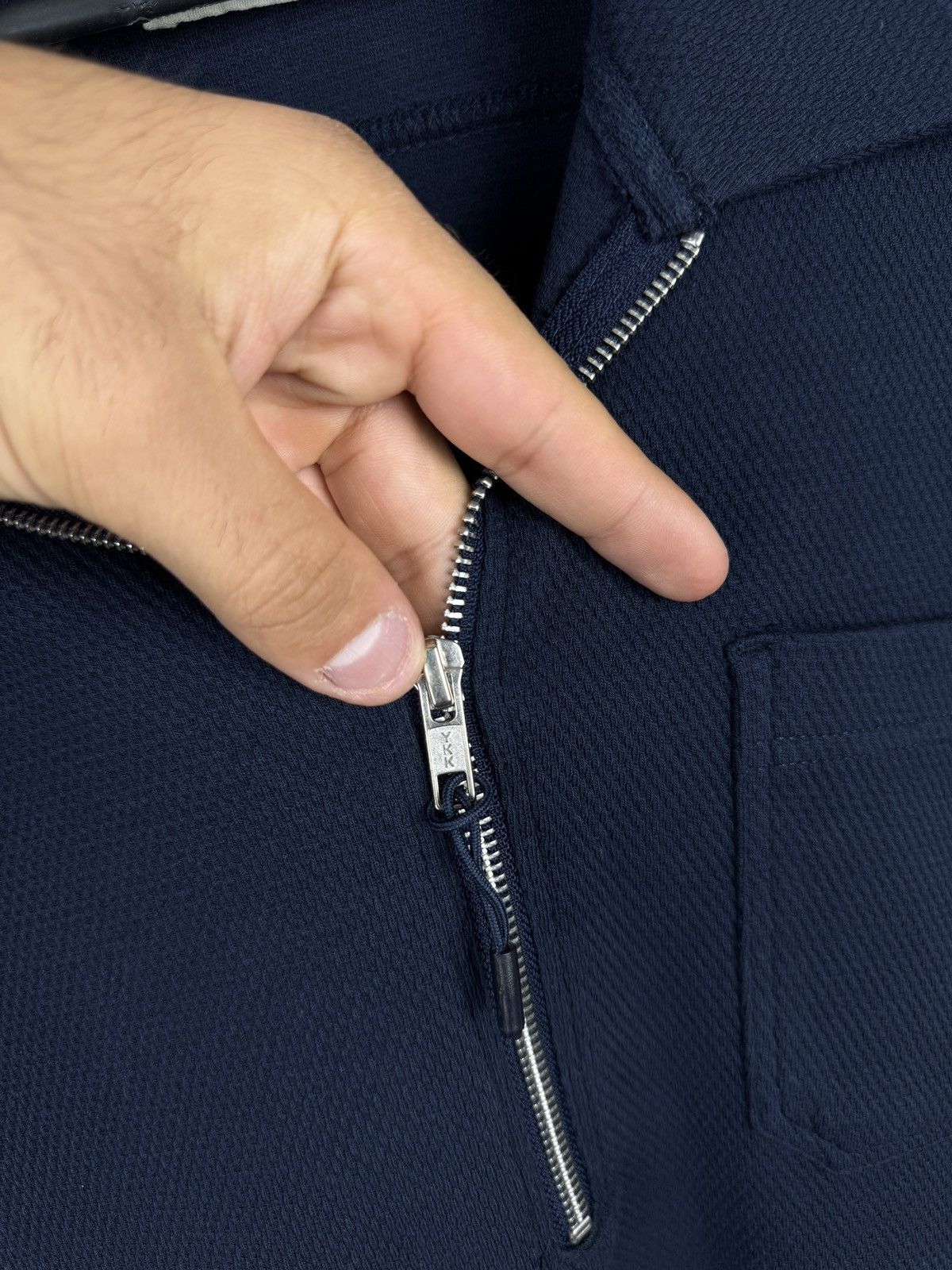 Folk Mens Folk 1/3 zip sweatshirt luxury navy hoodie polos Size US XL / EU 56 / 4 - 8 Thumbnail