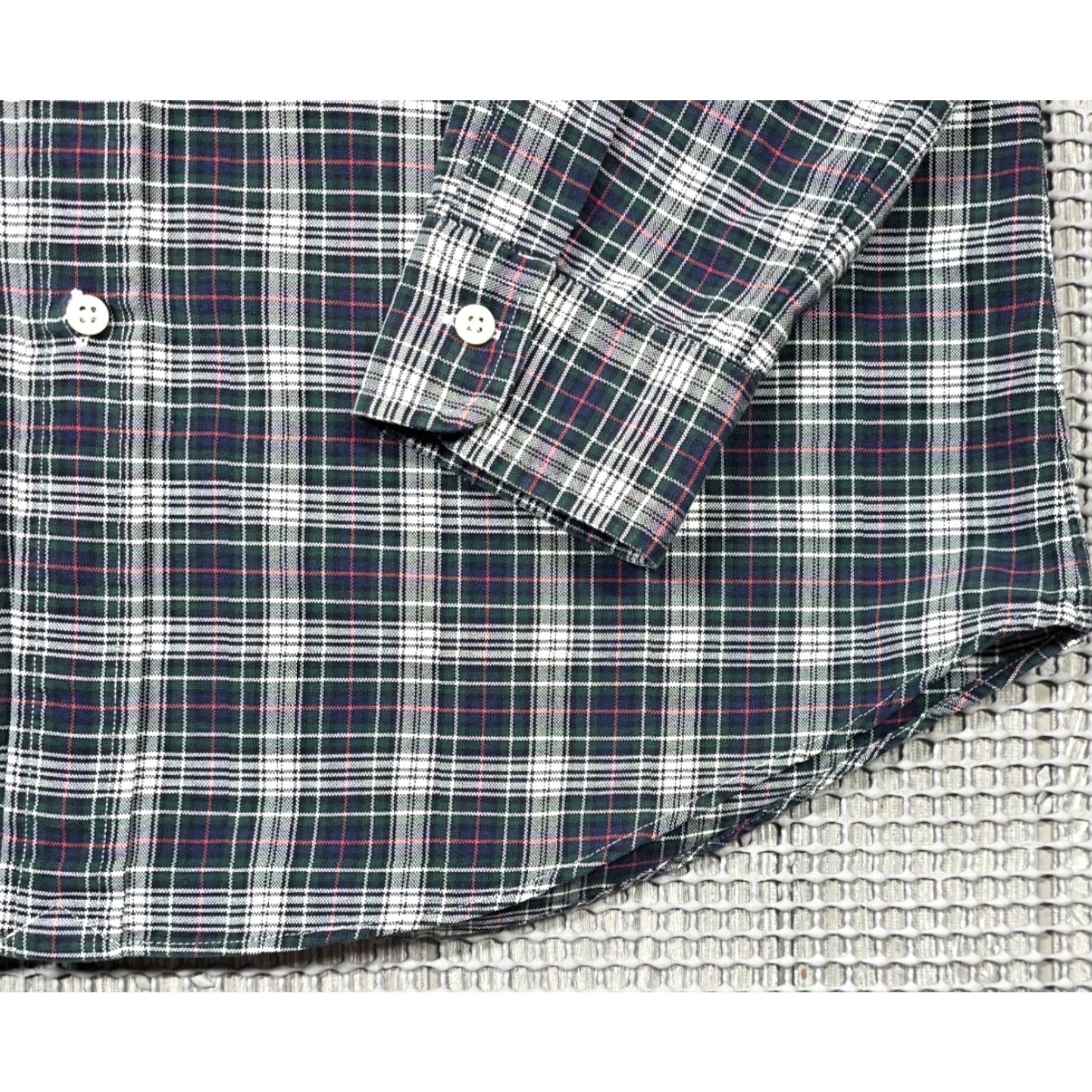Polo Ralph Lauren Polo Ralph Lauren Button-Up Shirt M Multicolor Plaid Long Sleeve Oxfor d Oxford Iconic OCBD Size US M / EU 48-50 / 2 - 4 Thumbnail