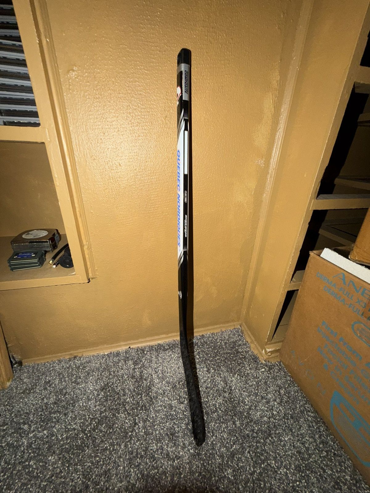 NHL NHL Vintage Hockey Sherwood Quebec Nordiques Mini Stick Size ONE SIZE - 3 Thumbnail