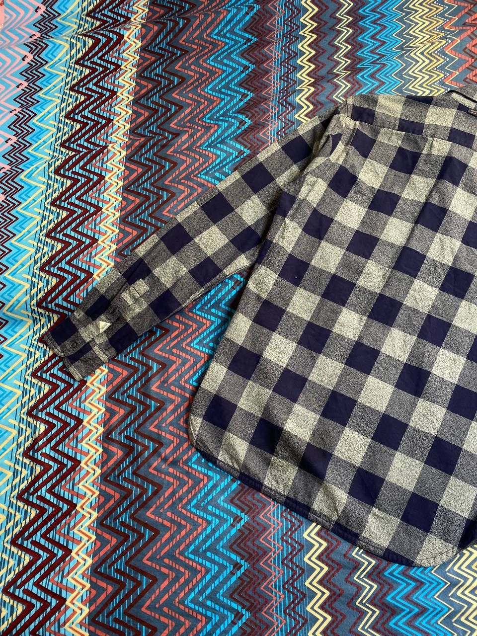 Scotch & Soda × Vintage Scotch & Soda Plaid Button Down Flannel Shirt Size US M / EU 48-50 / 2 - 10 Thumbnail