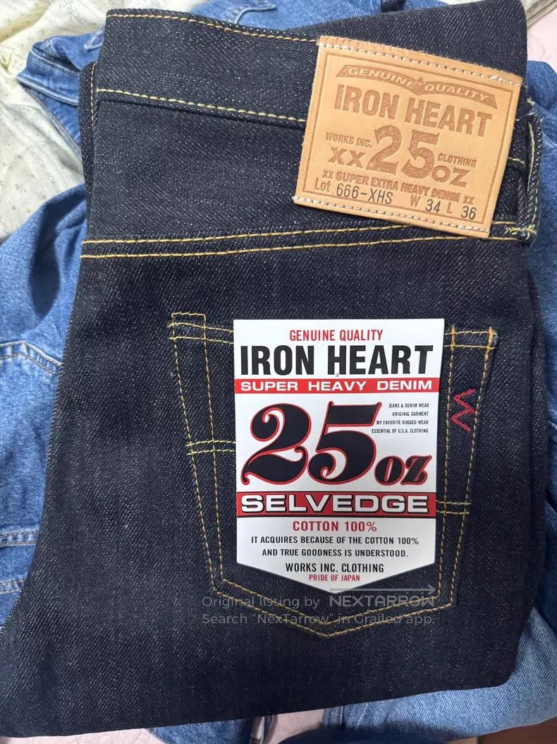 Iron Heart Iron Heart 25oz jeans Size US 34 / EU 50 - 1 Thumbnail
