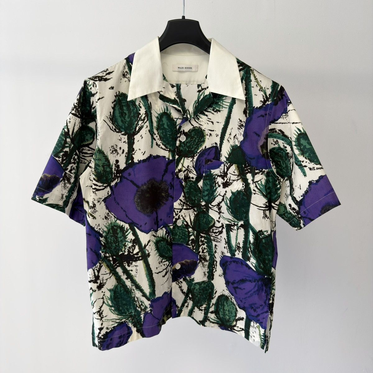 Wales Bonner ‘Highlife’ Floral Print Bowling Shirt Size US M / EU 48-50 / 2 - 19 Thumbnail