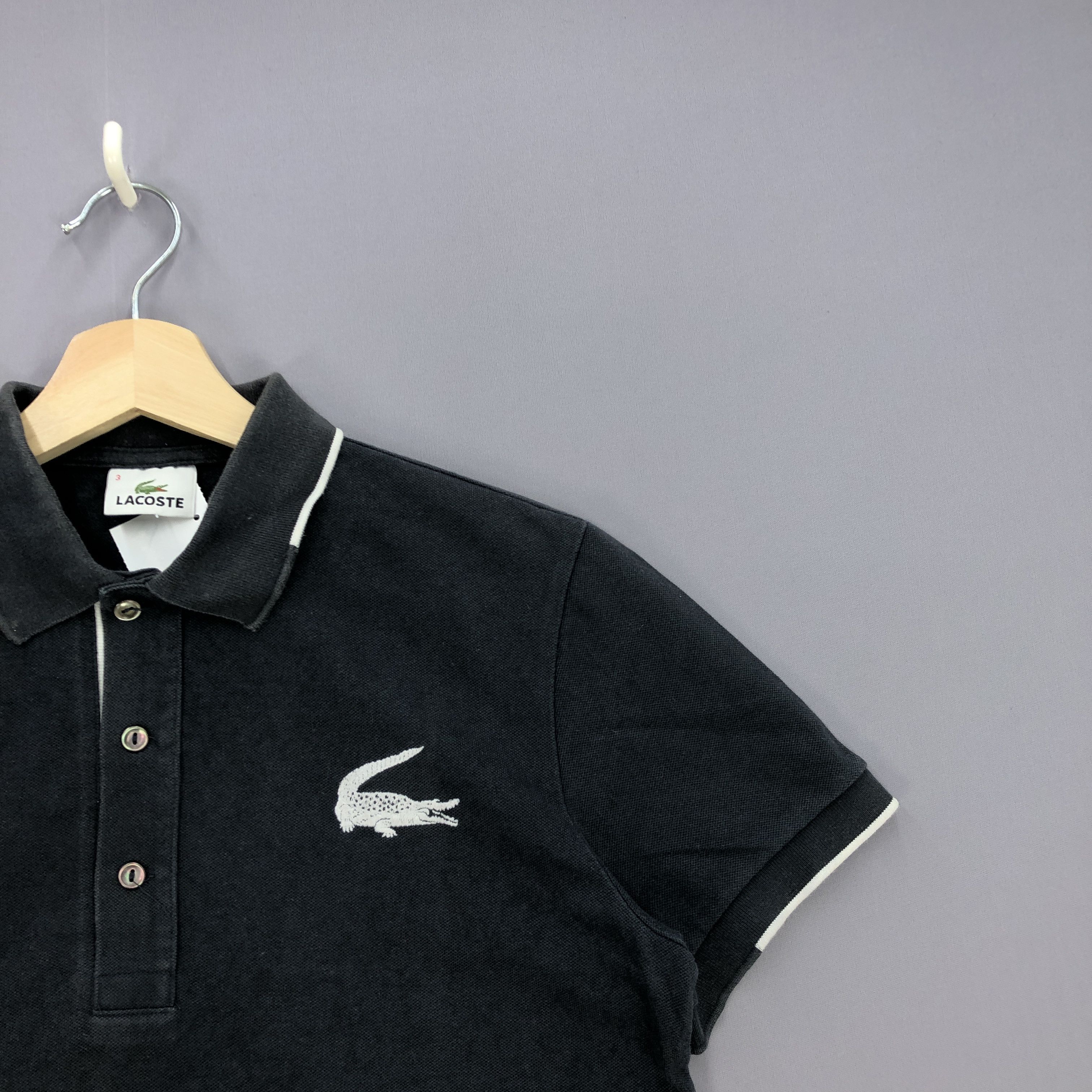 Lacoste Vintage Lacoste T Shirt Lacoste Polo Tee Size XS / US 0-2 / IT 36-38 - 3 Thumbnail