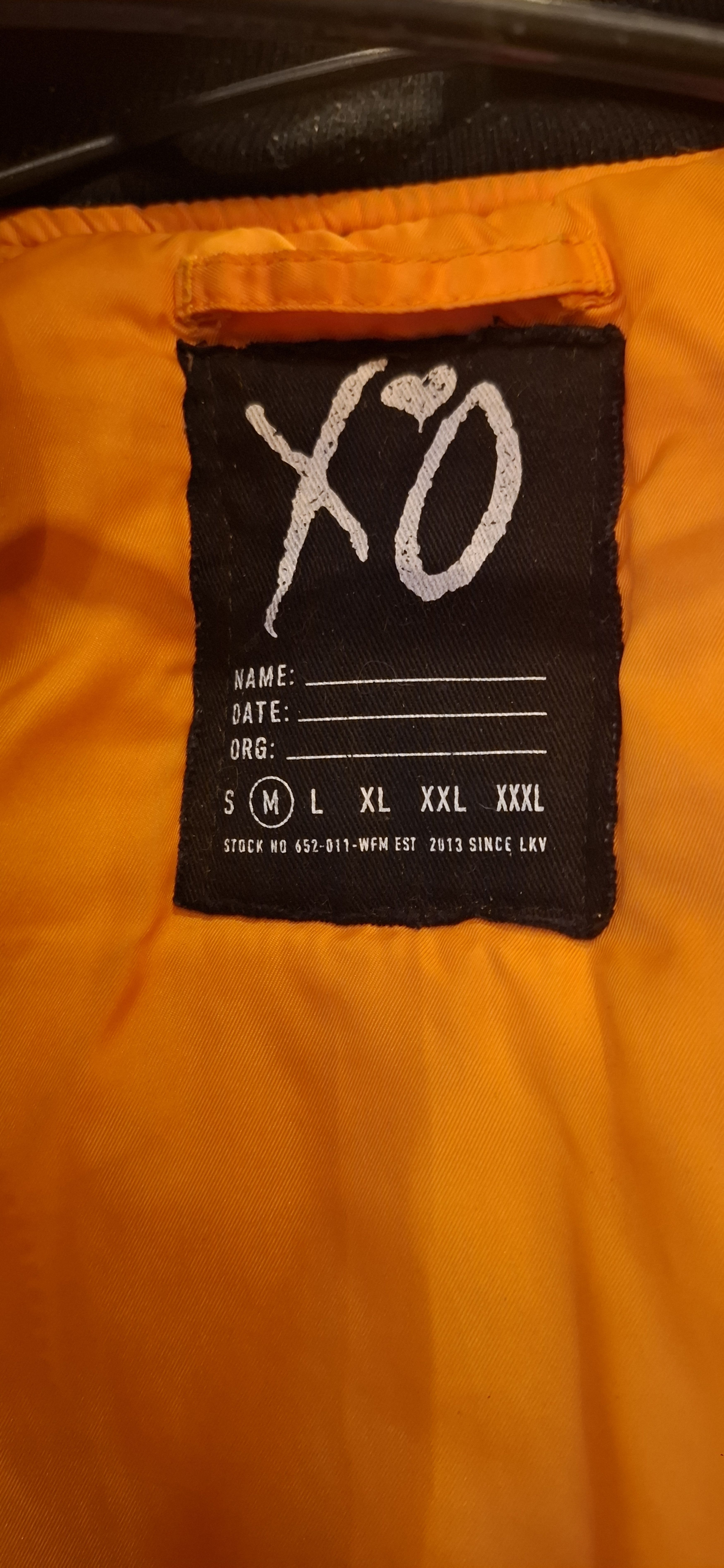 The Weeknd XO The Weeknd Alpha Industries -2017 tour jacket Size US M / EU 48-50 / 2 - 3 Thumbnail