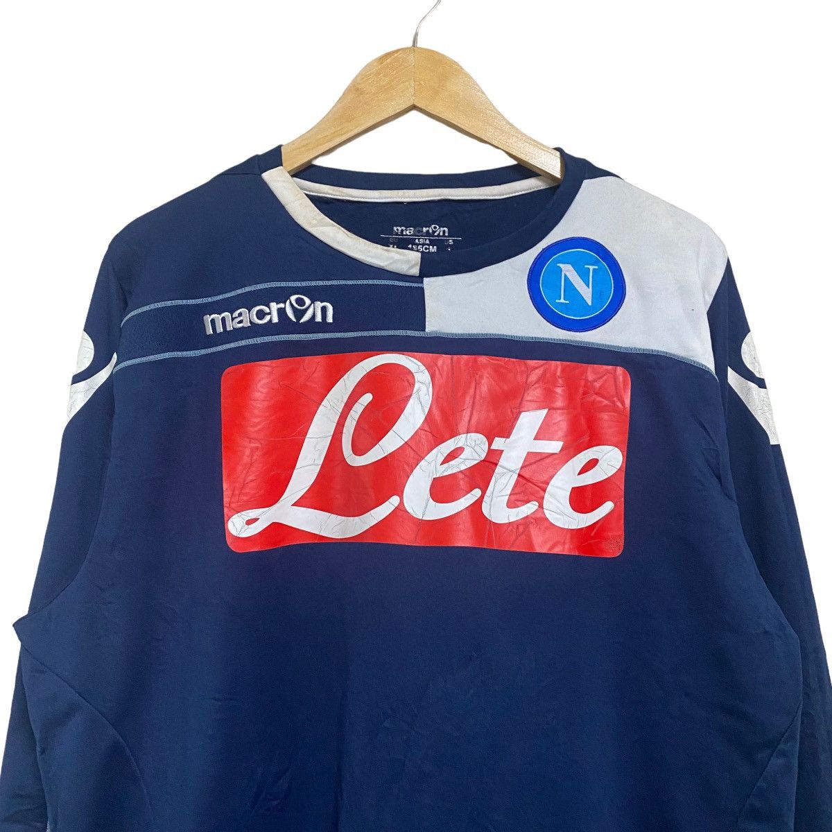 Vintage Napoli Training Sweat Top Jersey 2012/2013 Size US XL / EU 56 / 4 - 3 Thumbnail